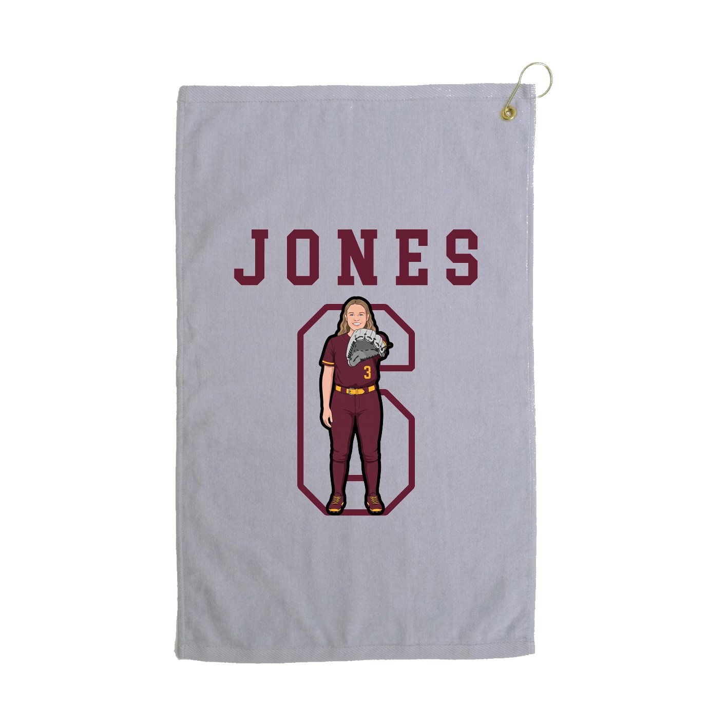 Golf Towel — Shirsey in Grey