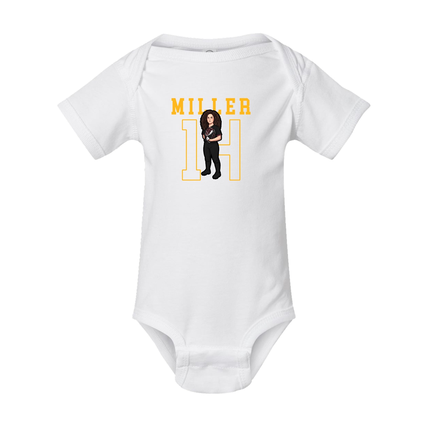 Baby Onesie — Shirsey in White