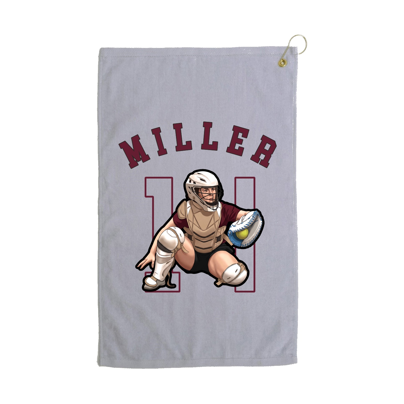 Golf Towel — Shirsey Arch in Grey