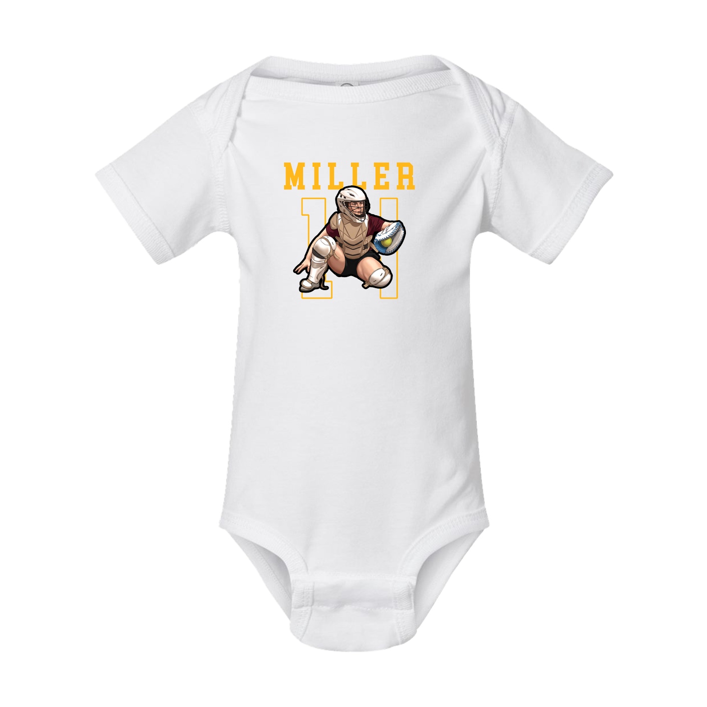 Baby Onesie — Shirsey in White