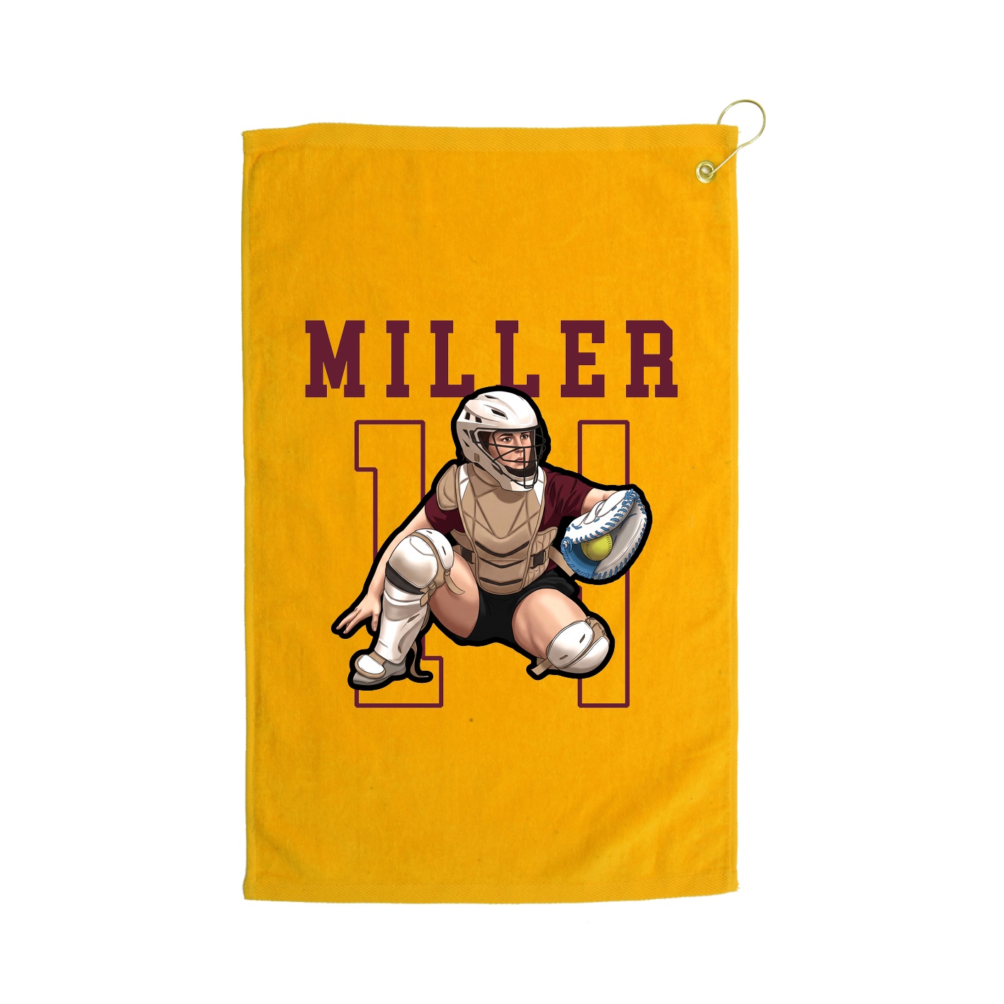 Golf Towel — Shirsey in Gold