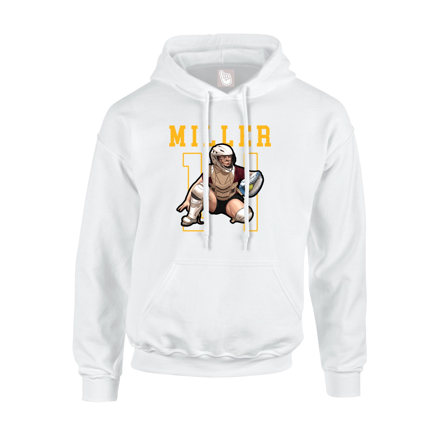 Youth Hoodie — Shirsey in White
