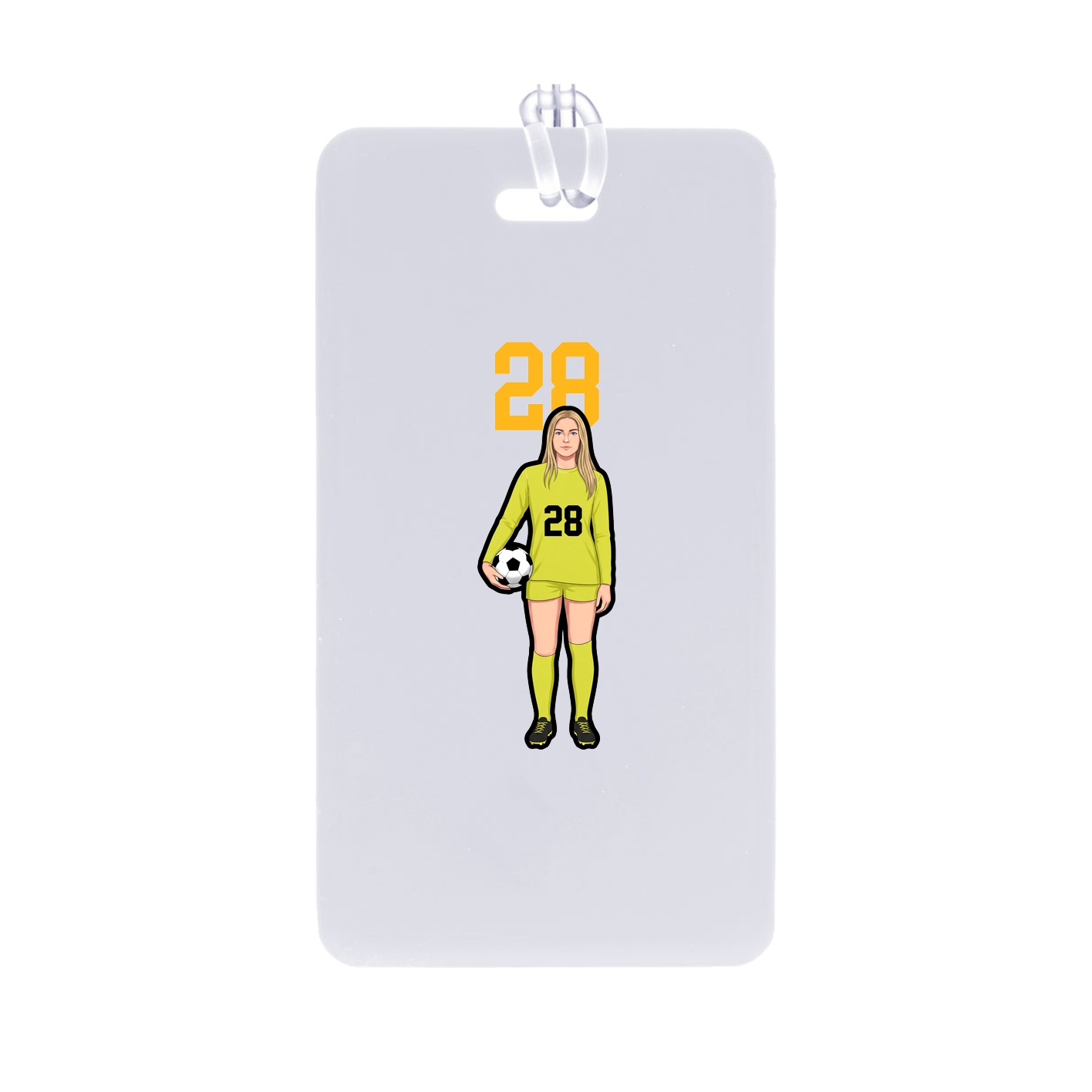 Bag Tag — Number Top in Classic