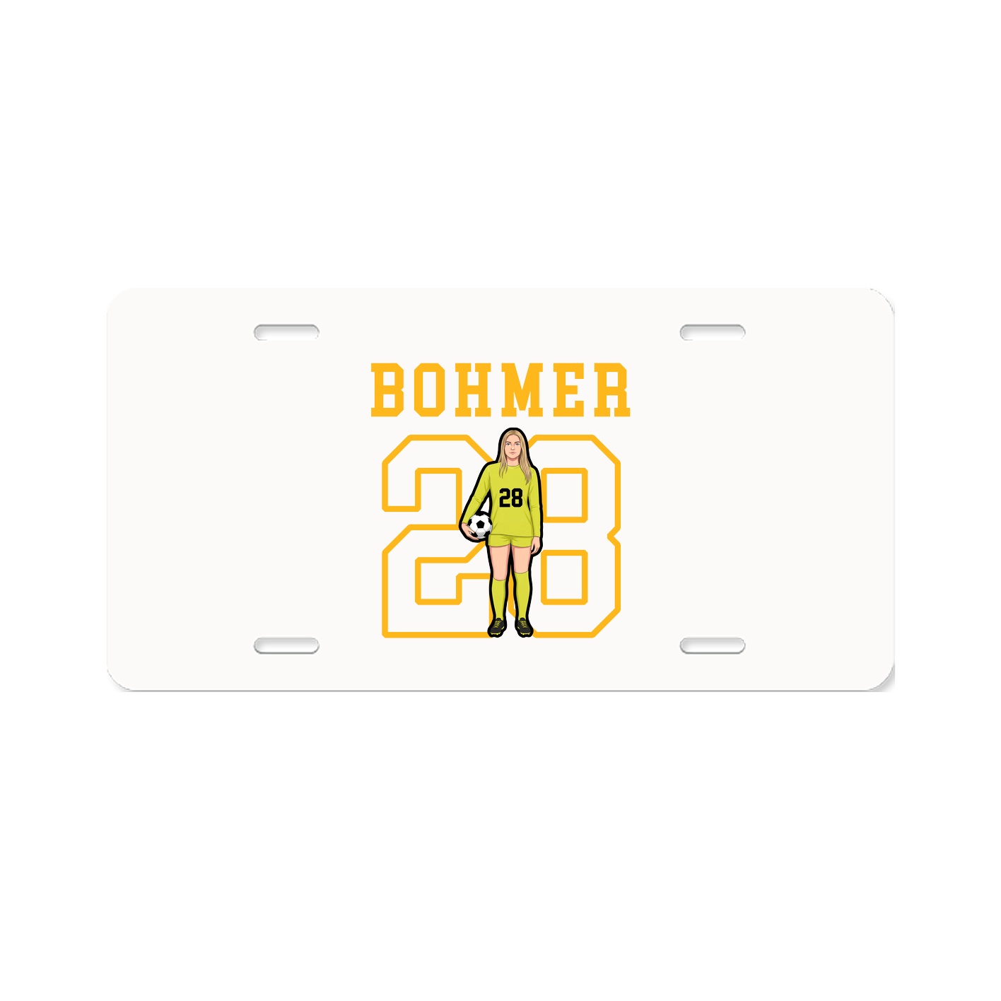 License Plate — Shirsey in Classic