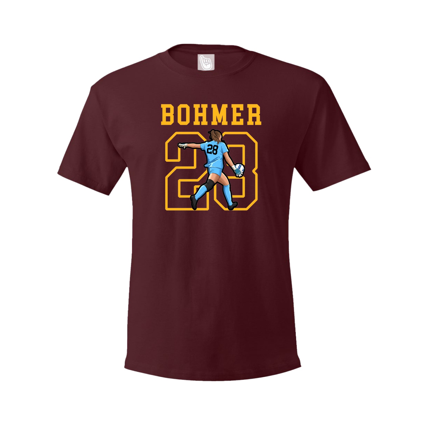 Youth Tee — Shirsey in Maroon