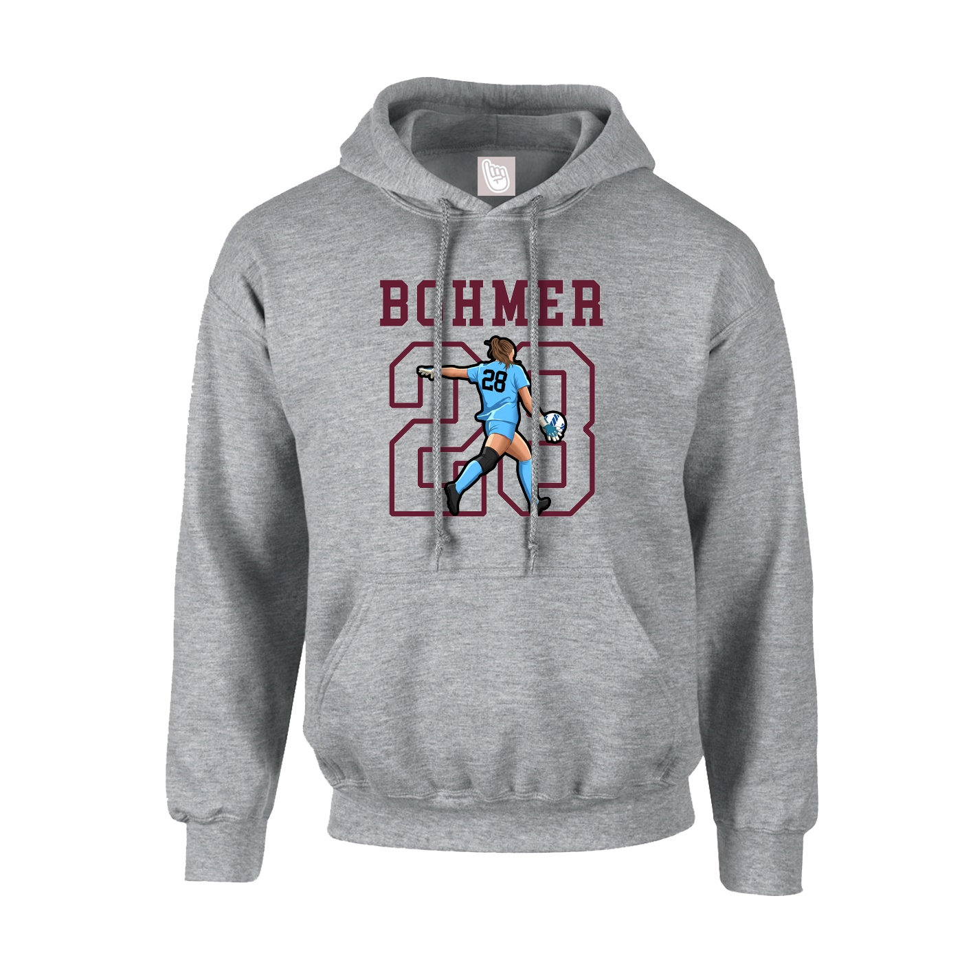 Youth Hoodie — Shirsey in Grey