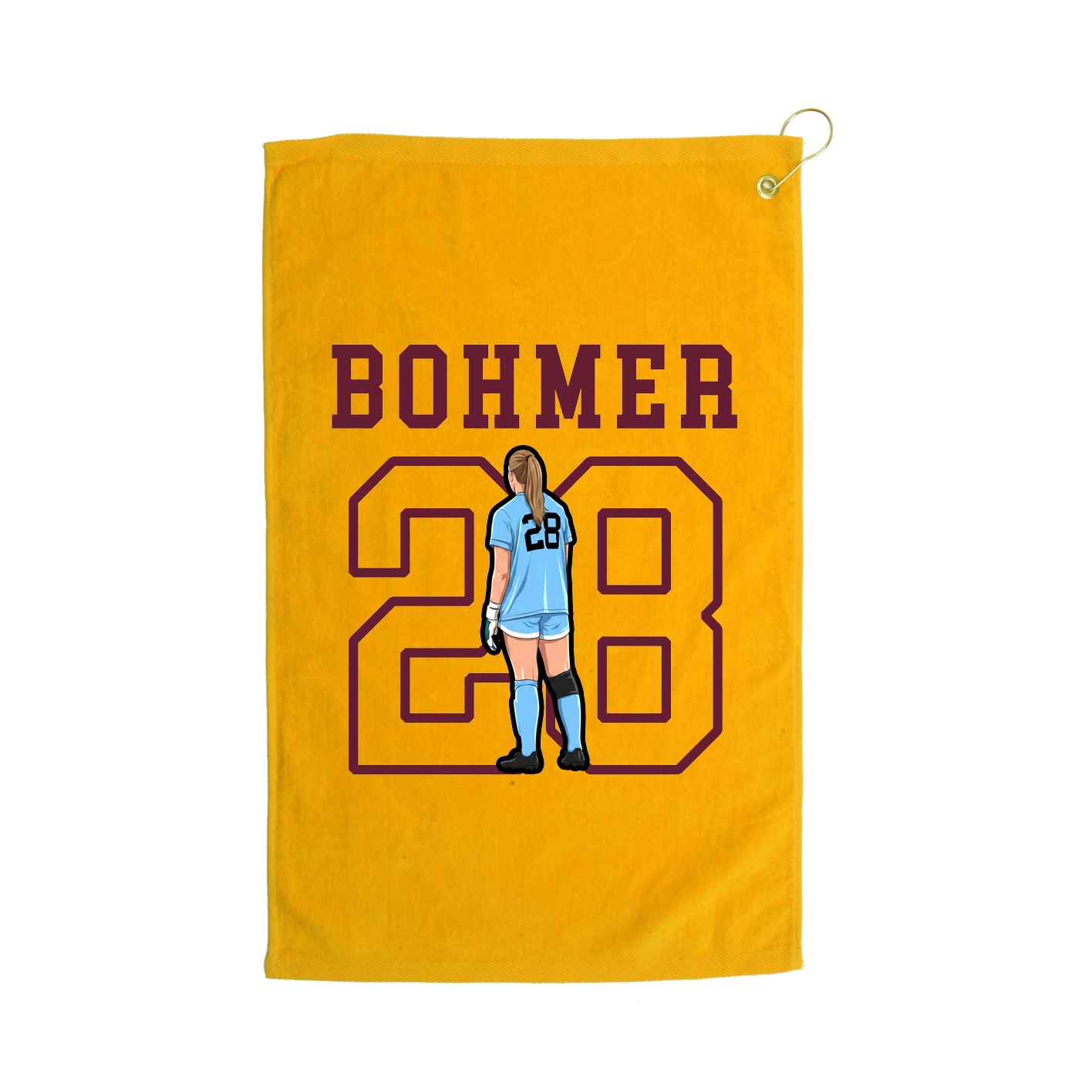 Golf Towel — Shirsey in Gold