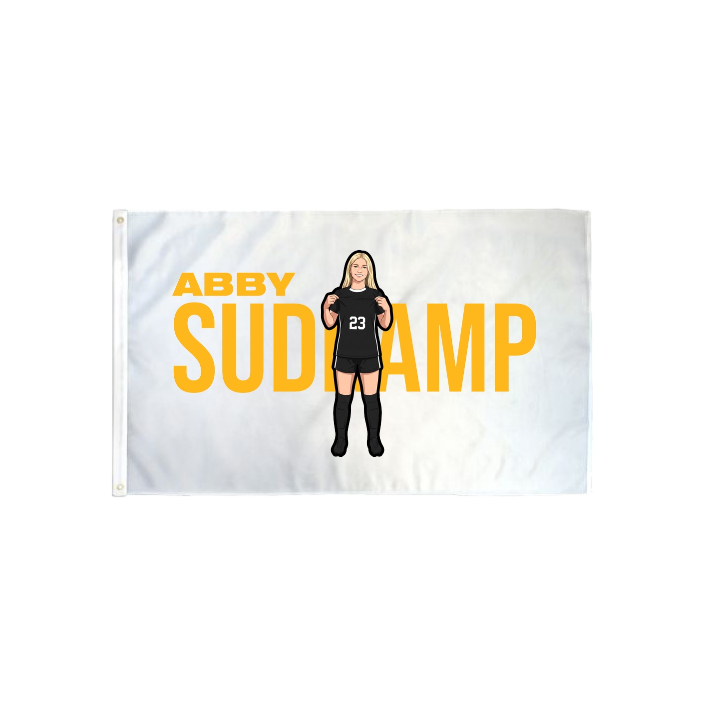 3x5 Flag — Player Name in Classic