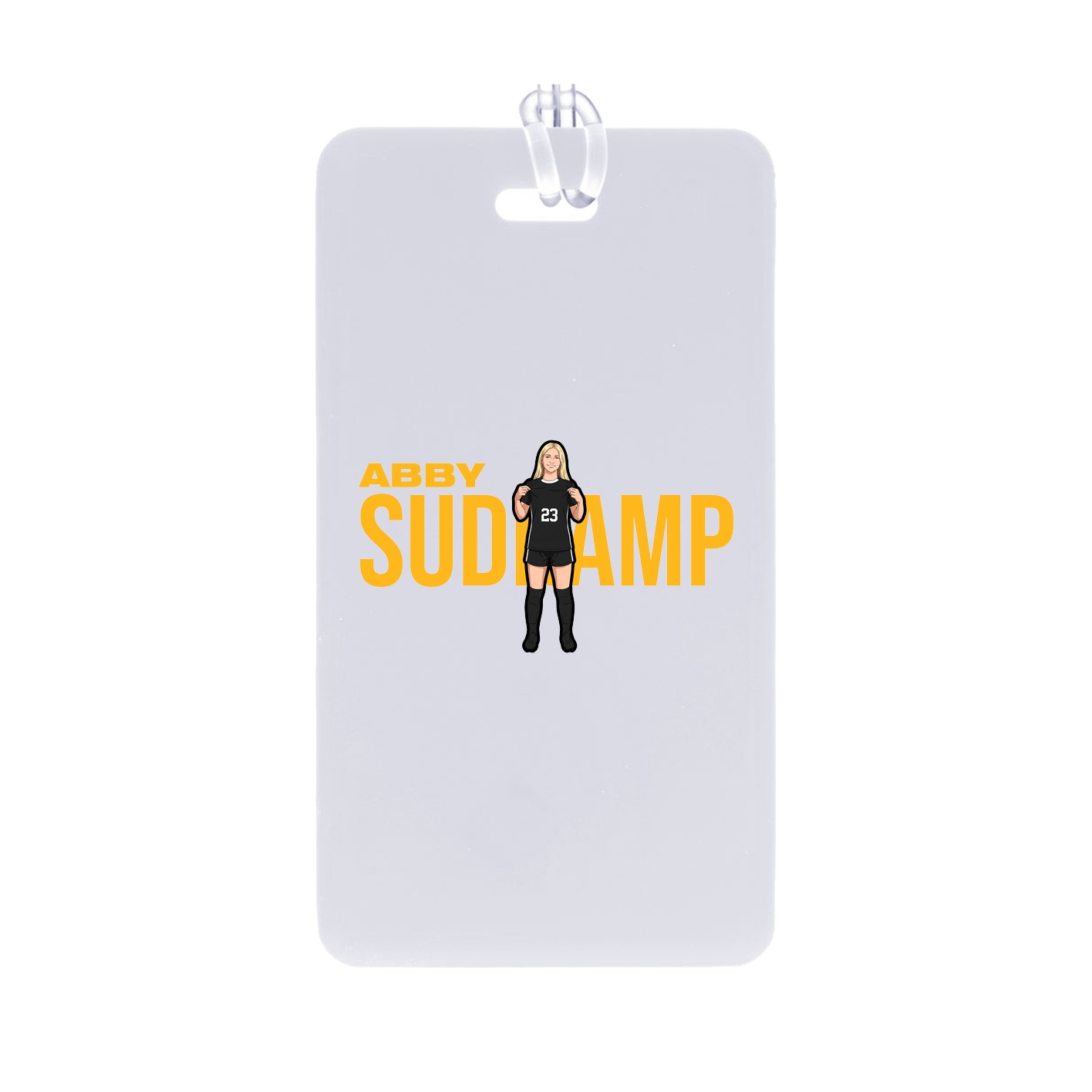 Bag Tag — Player Name in Classic