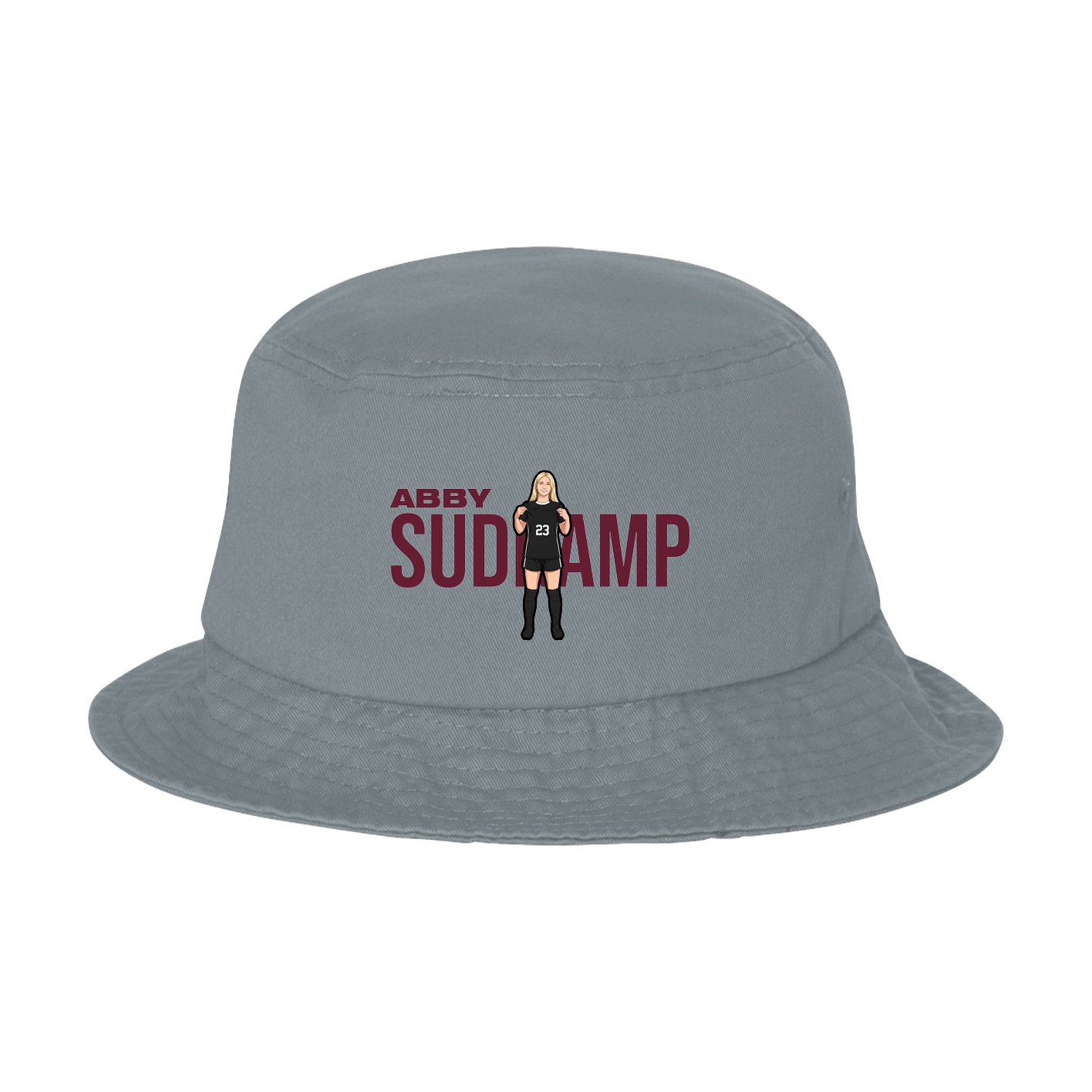 Bucket Cap — Player Name in Grey