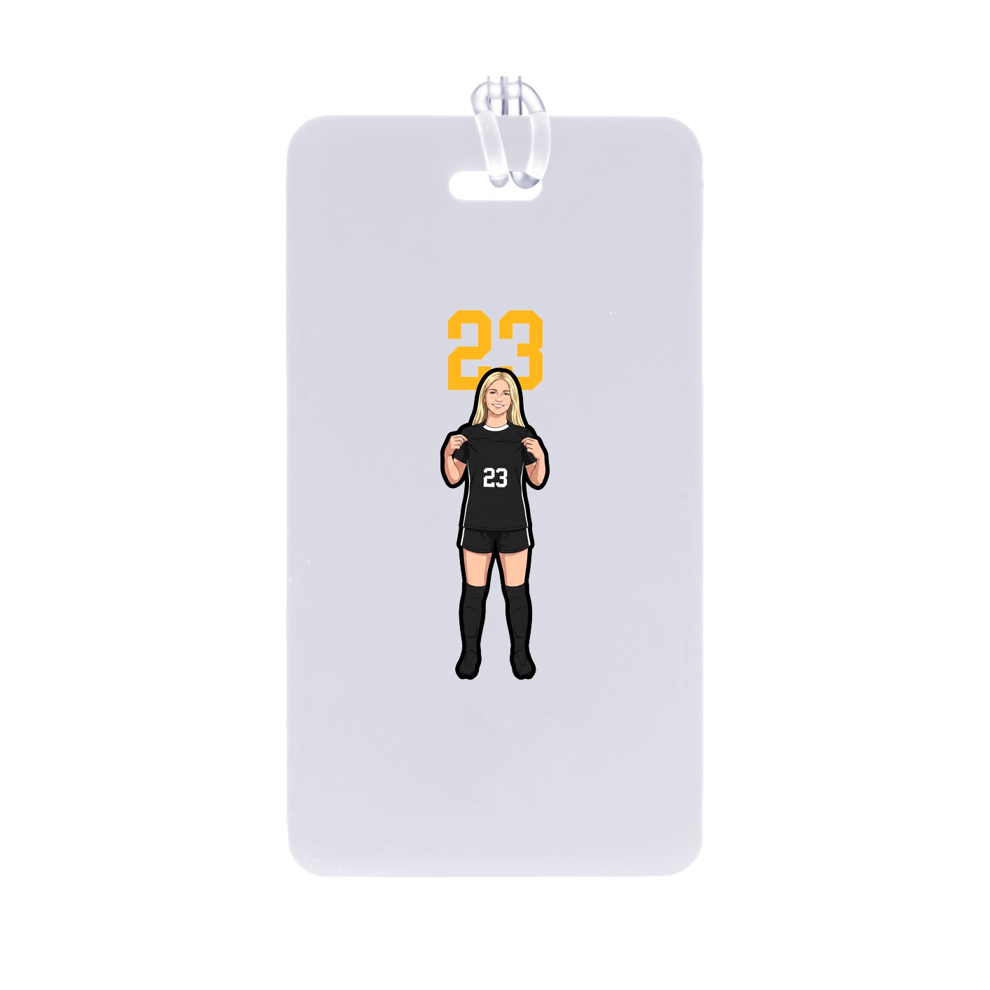 Bag Tag — Number Top in Classic