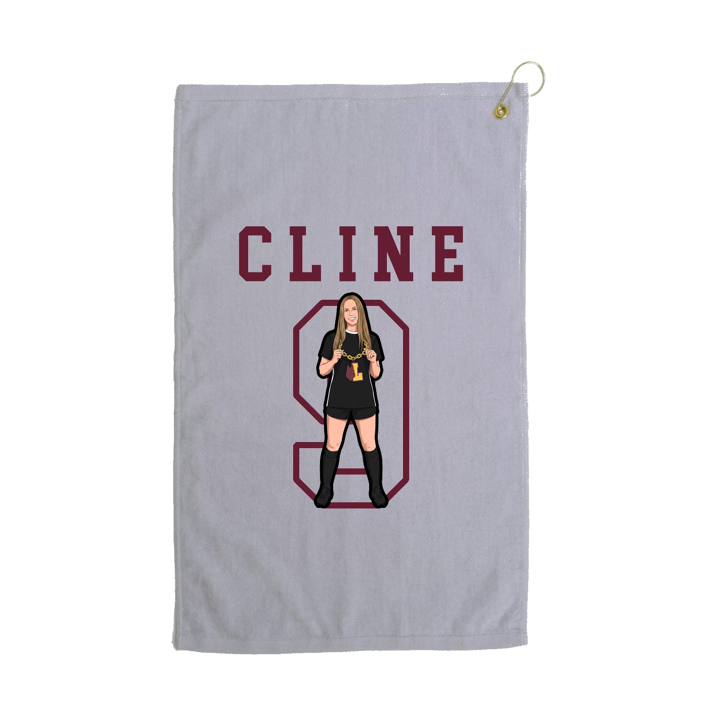 Golf Towel — Shirsey in Grey