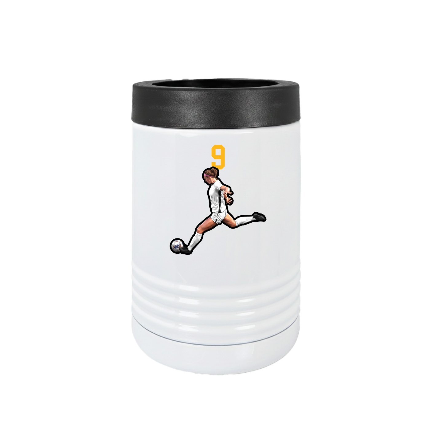 Beverage Holder — Number Top in White