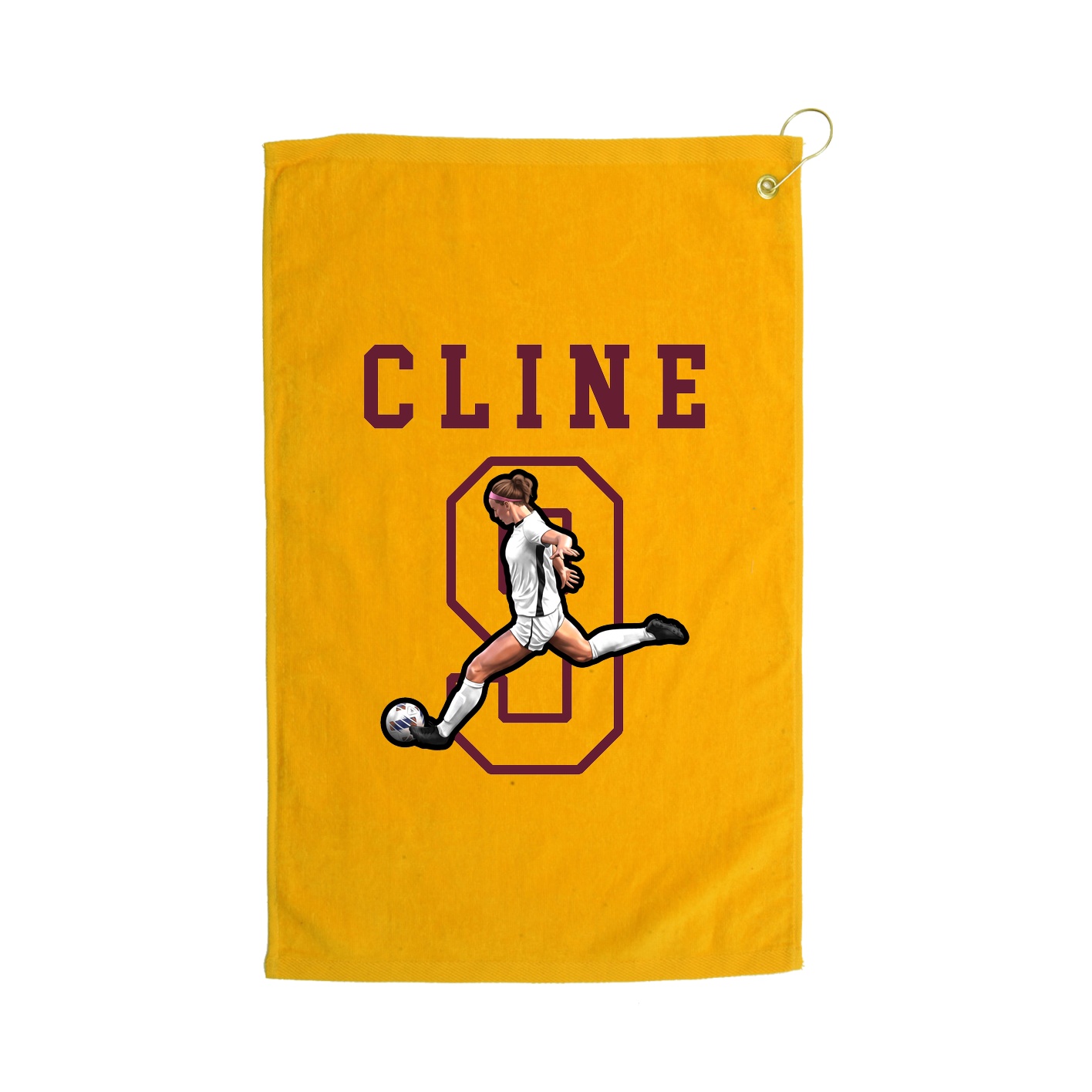 Golf Towel — Shirsey in Gold