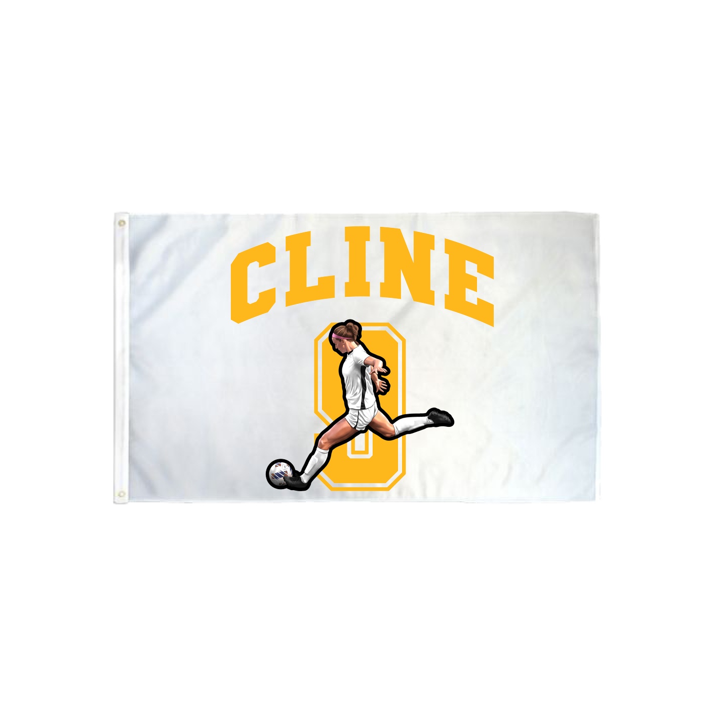 3x5 Flag — Number in Classic