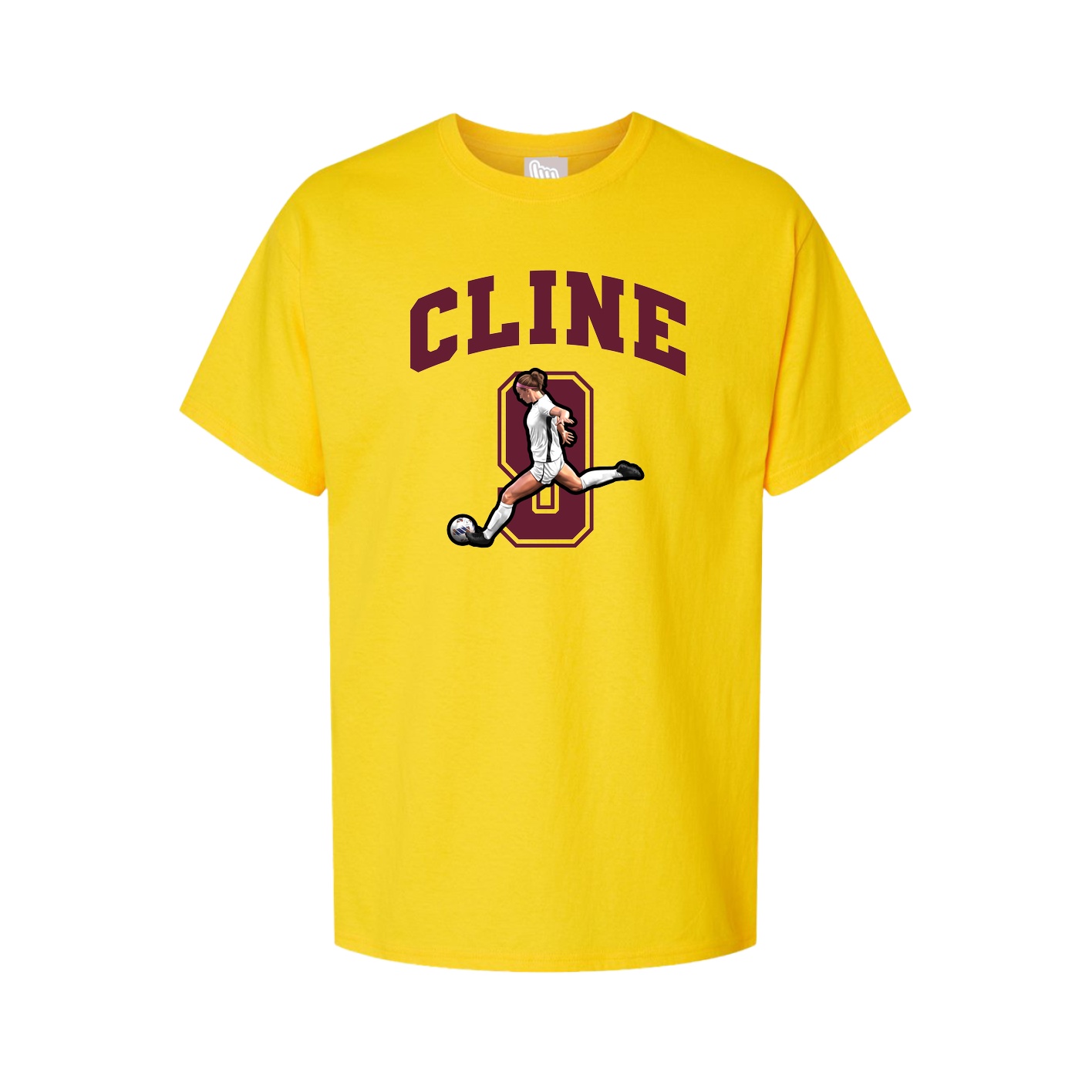 Tee — Number in Gold