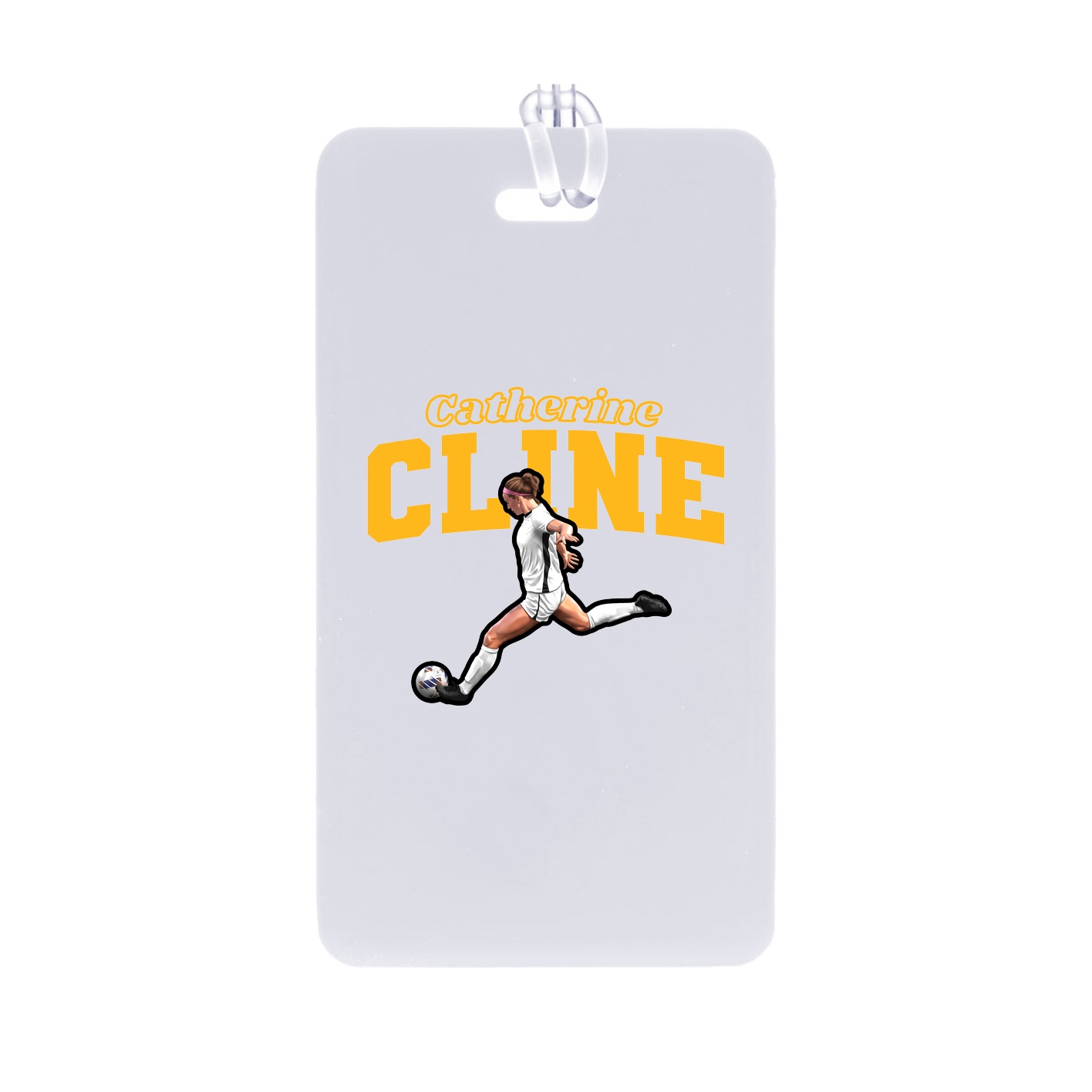 Bag Tag — Name Arch in Classic