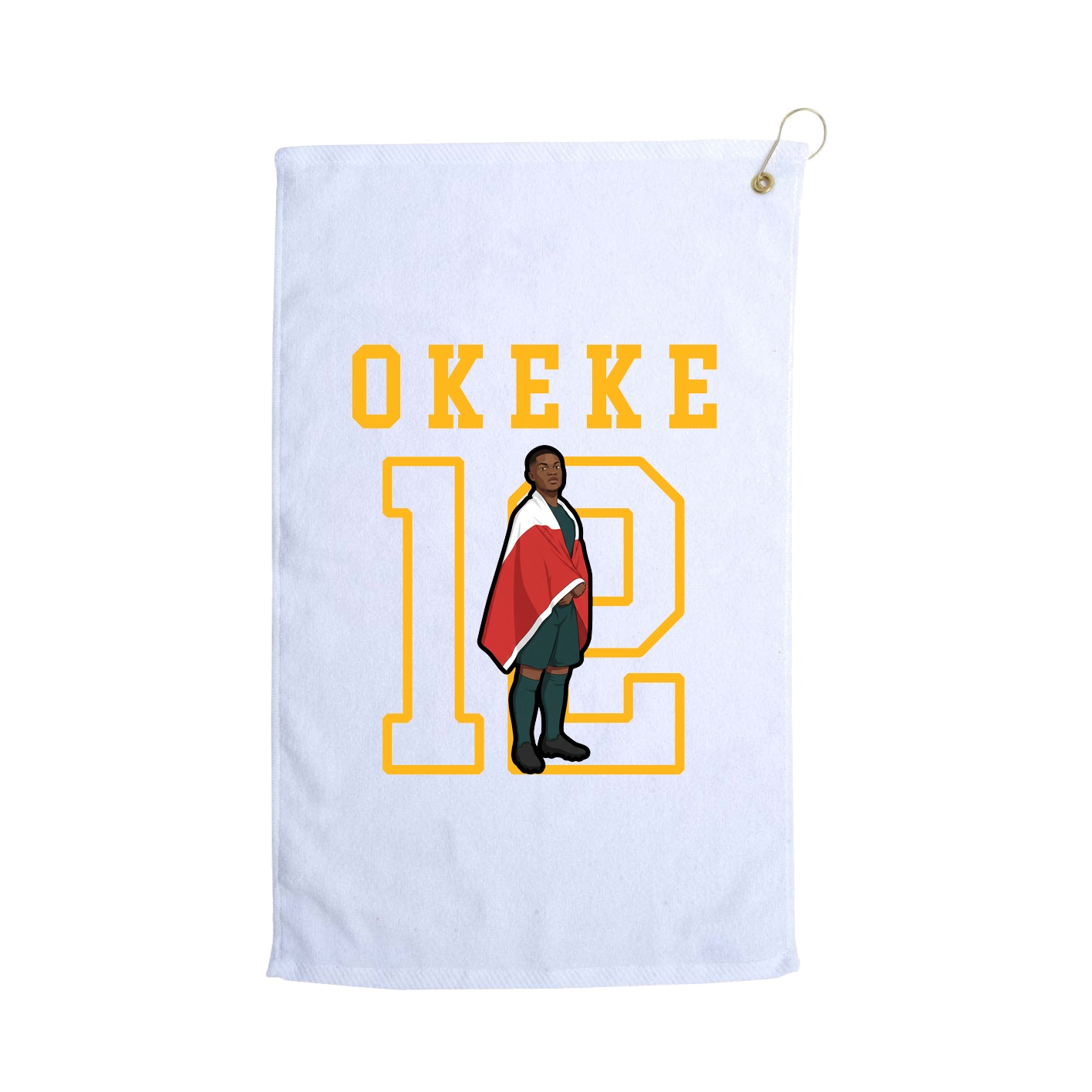 Golf Towel — Shirsey in White