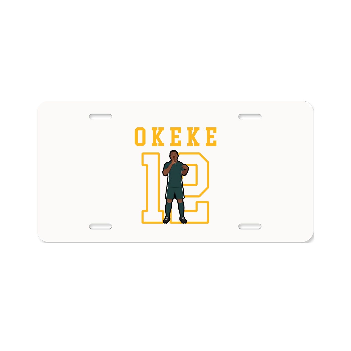 License Plate — Shirsey in Classic