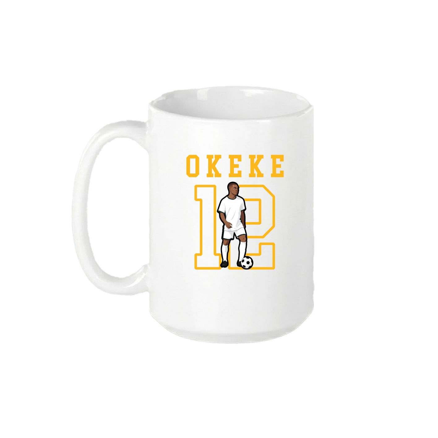15oz Coffee Mug — Shirsey in White