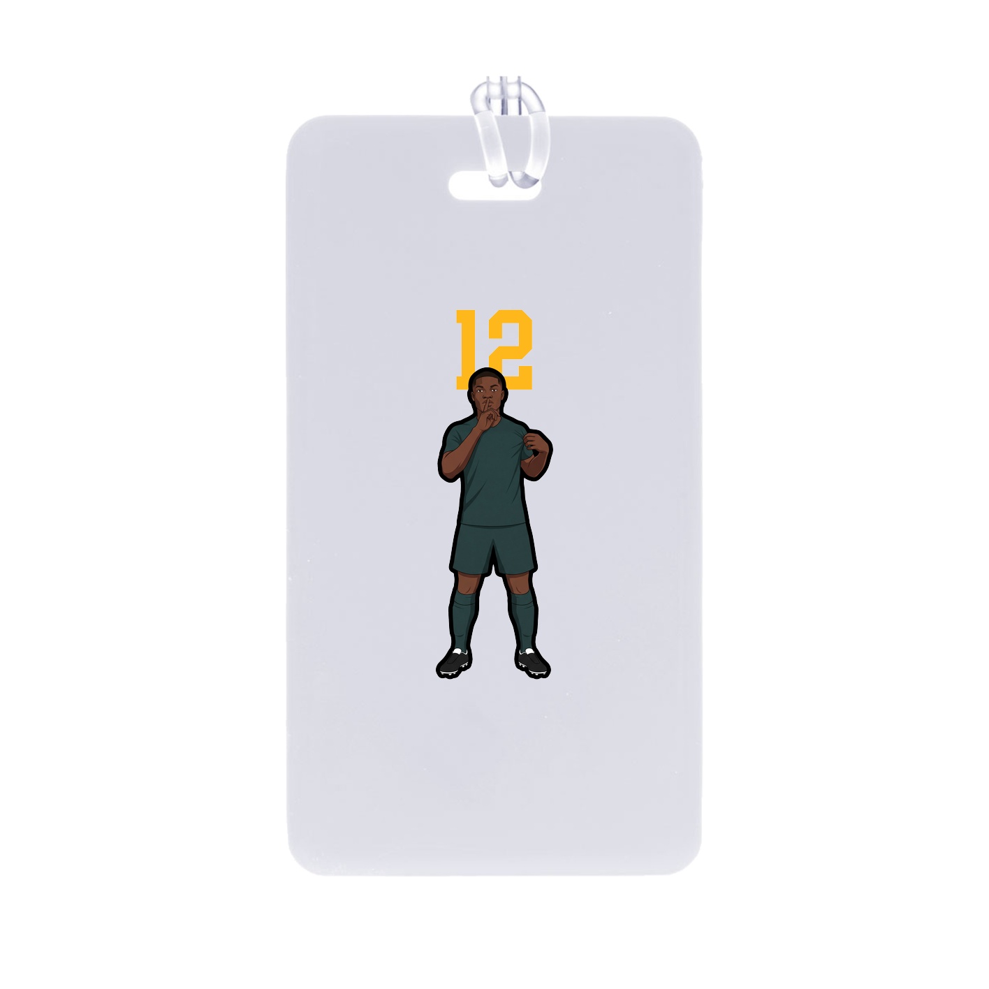 Bag Tag — Number Top in Classic