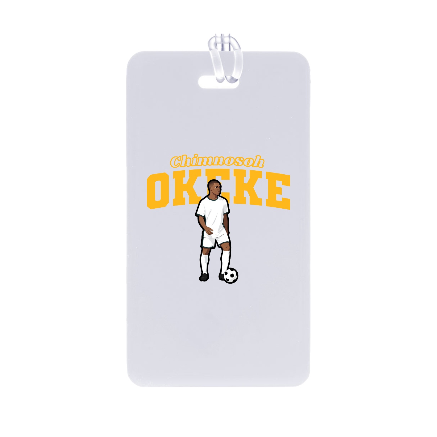 Bag Tag — Name Arch in Classic