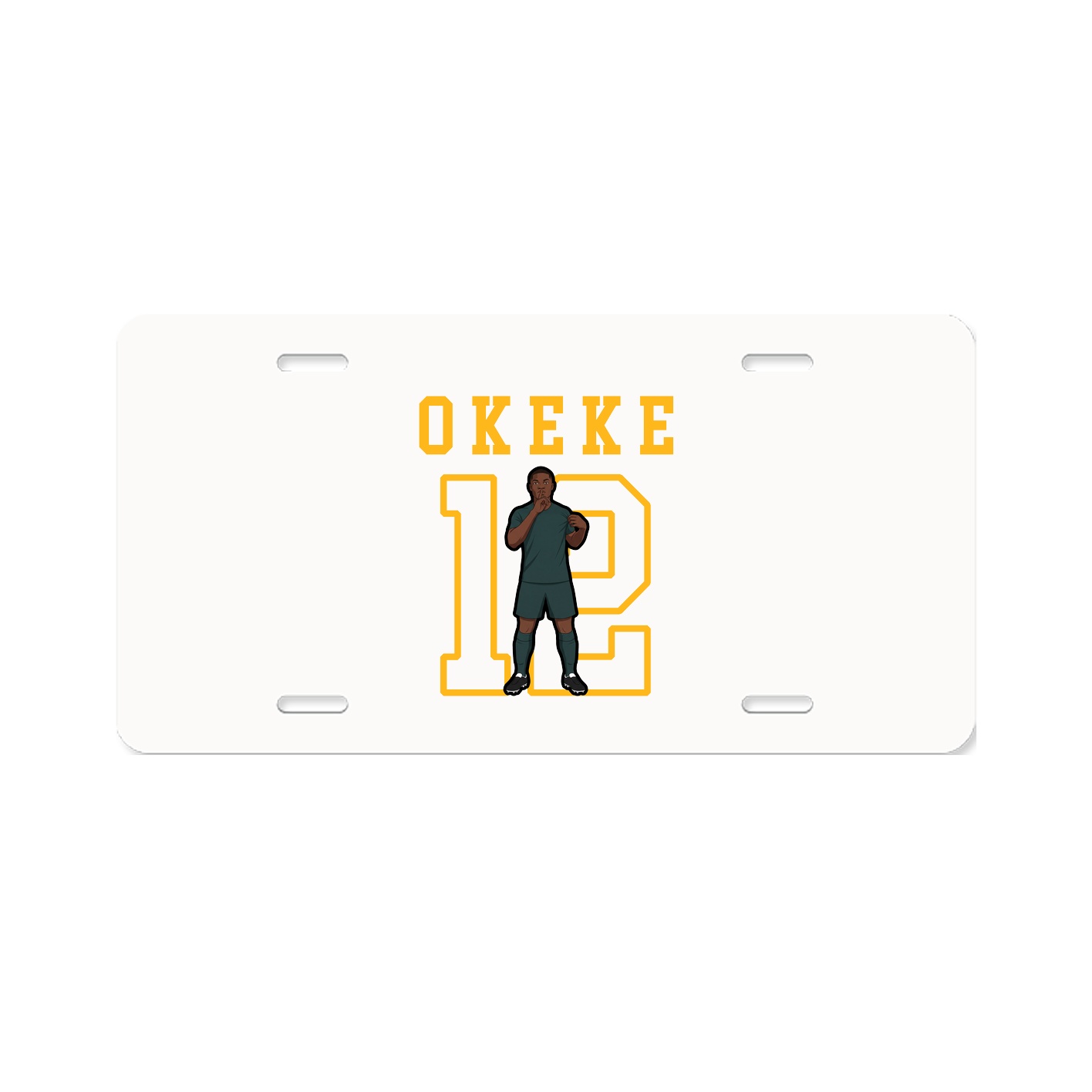 License Plate — Shirsey in Classic