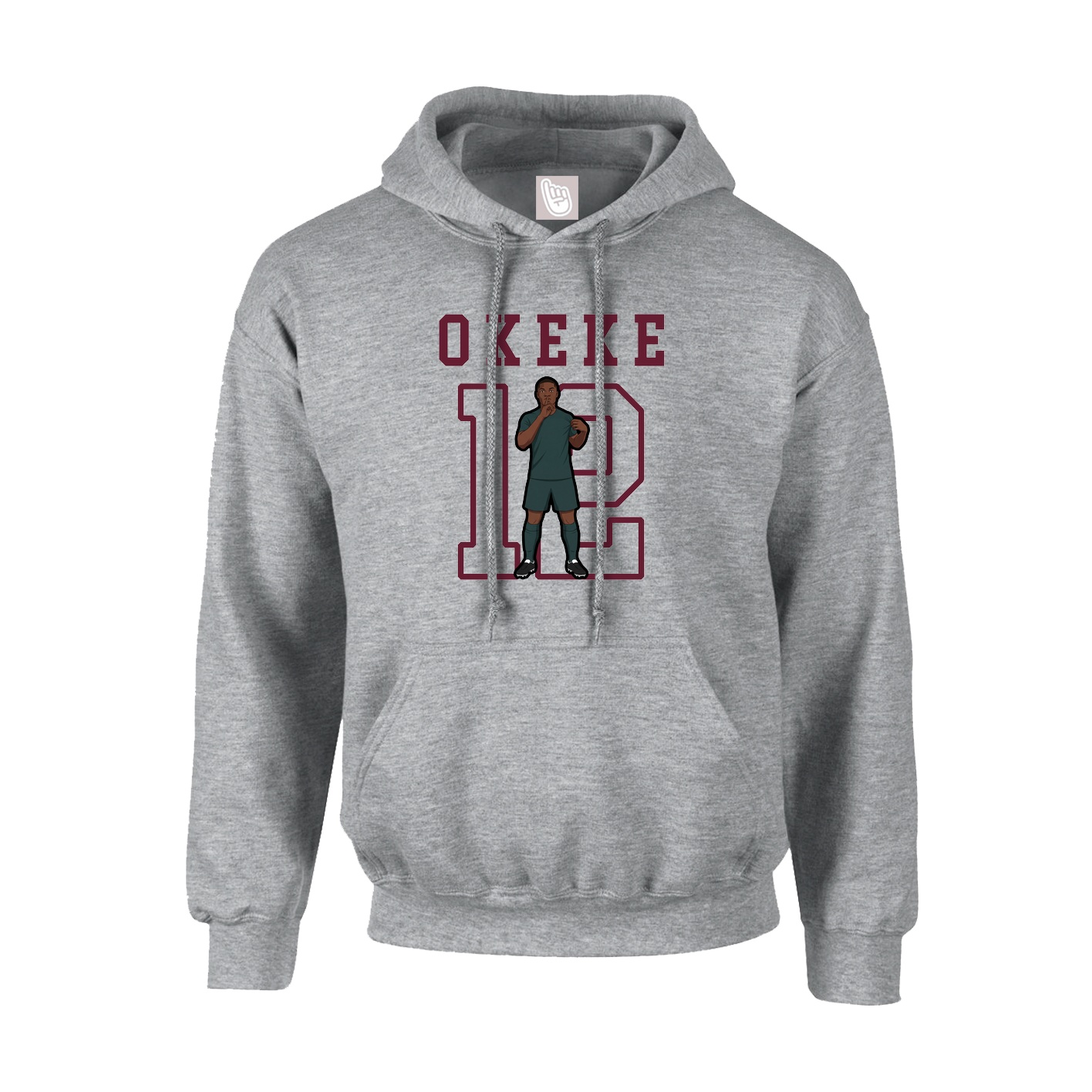 Hoodie — Shirsey in Grey