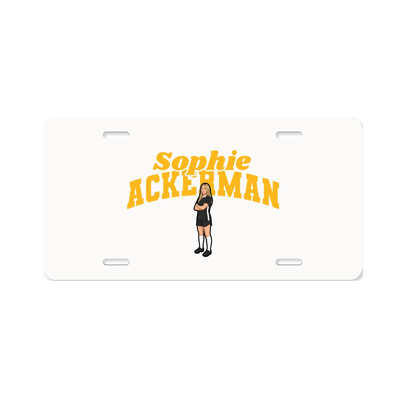 License Plate — Signature Arch in Classic