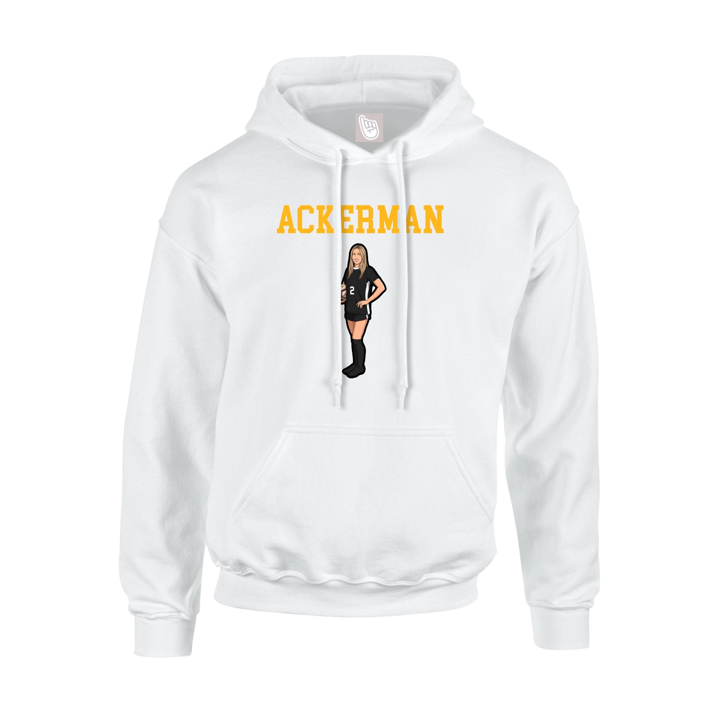 Youth Hoodie — Shirsey in White