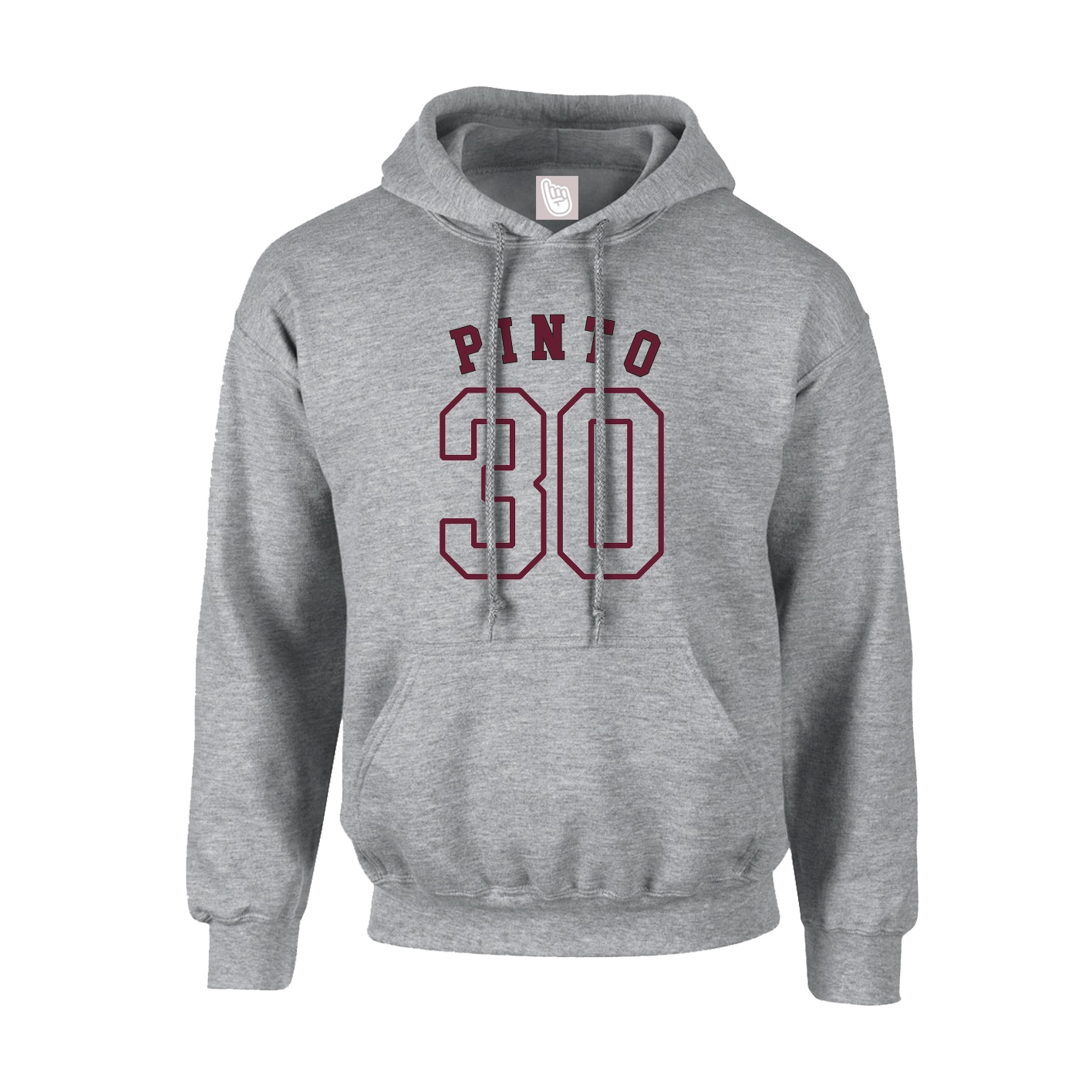 Youth Hoodie — Shirsey Arch in Grey