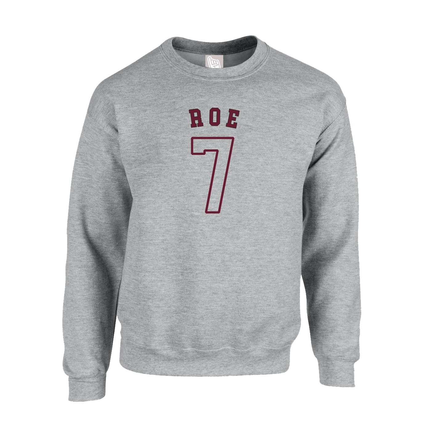Fleece Crew — Shirsey Arch in Grey