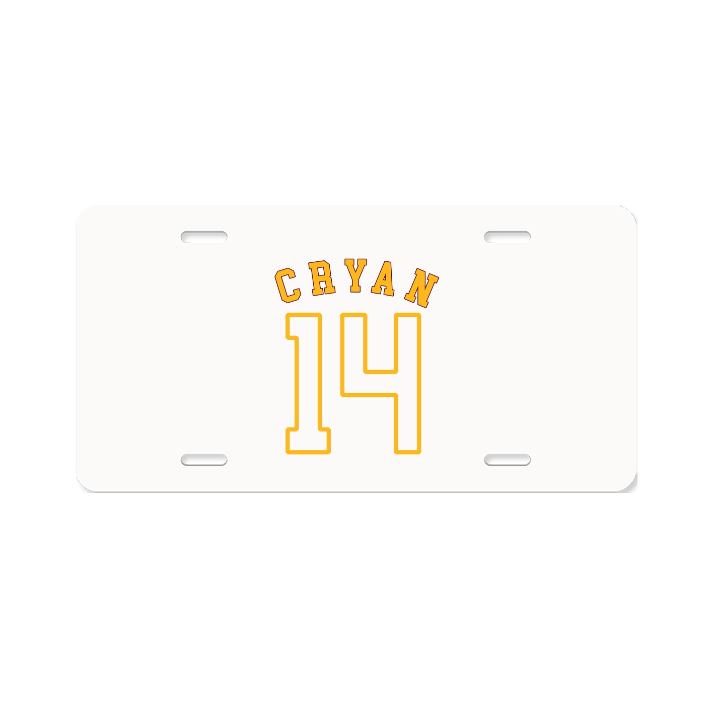 License Plate — Shirsey Arch in Classic