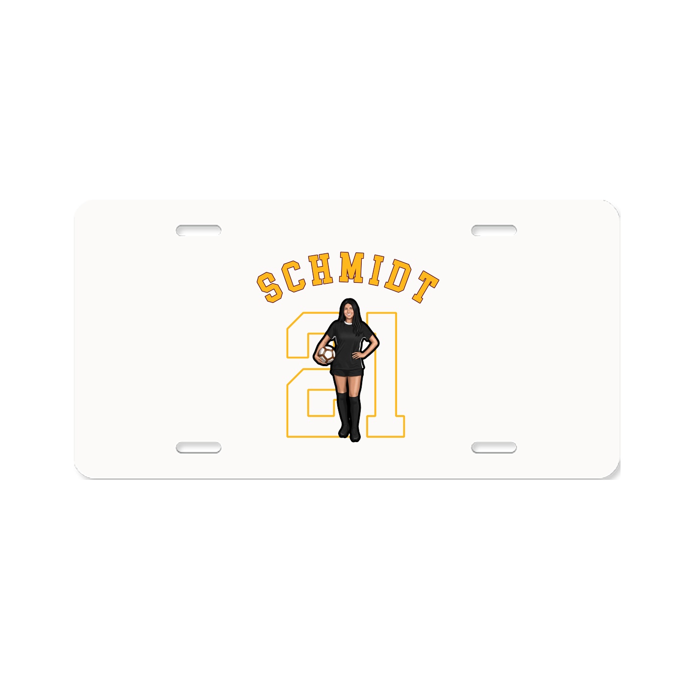 License Plate — Shirsey Arch in Classic