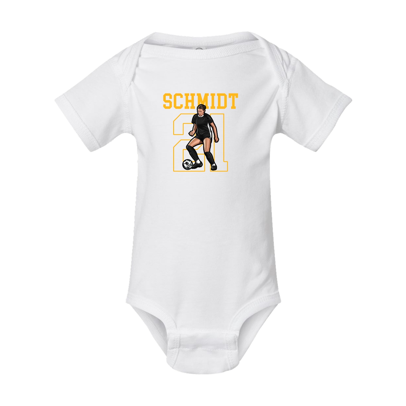 Baby Onesie — Shirsey in White