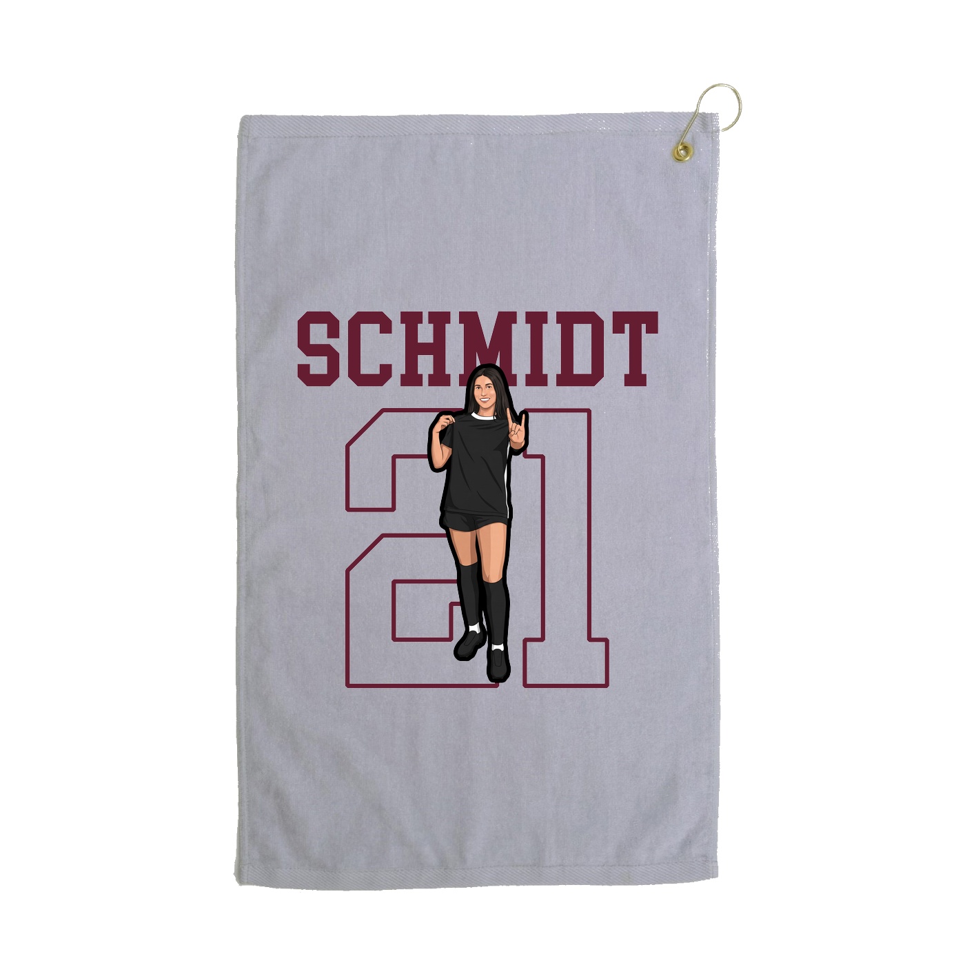 Golf Towel — Shirsey in Grey