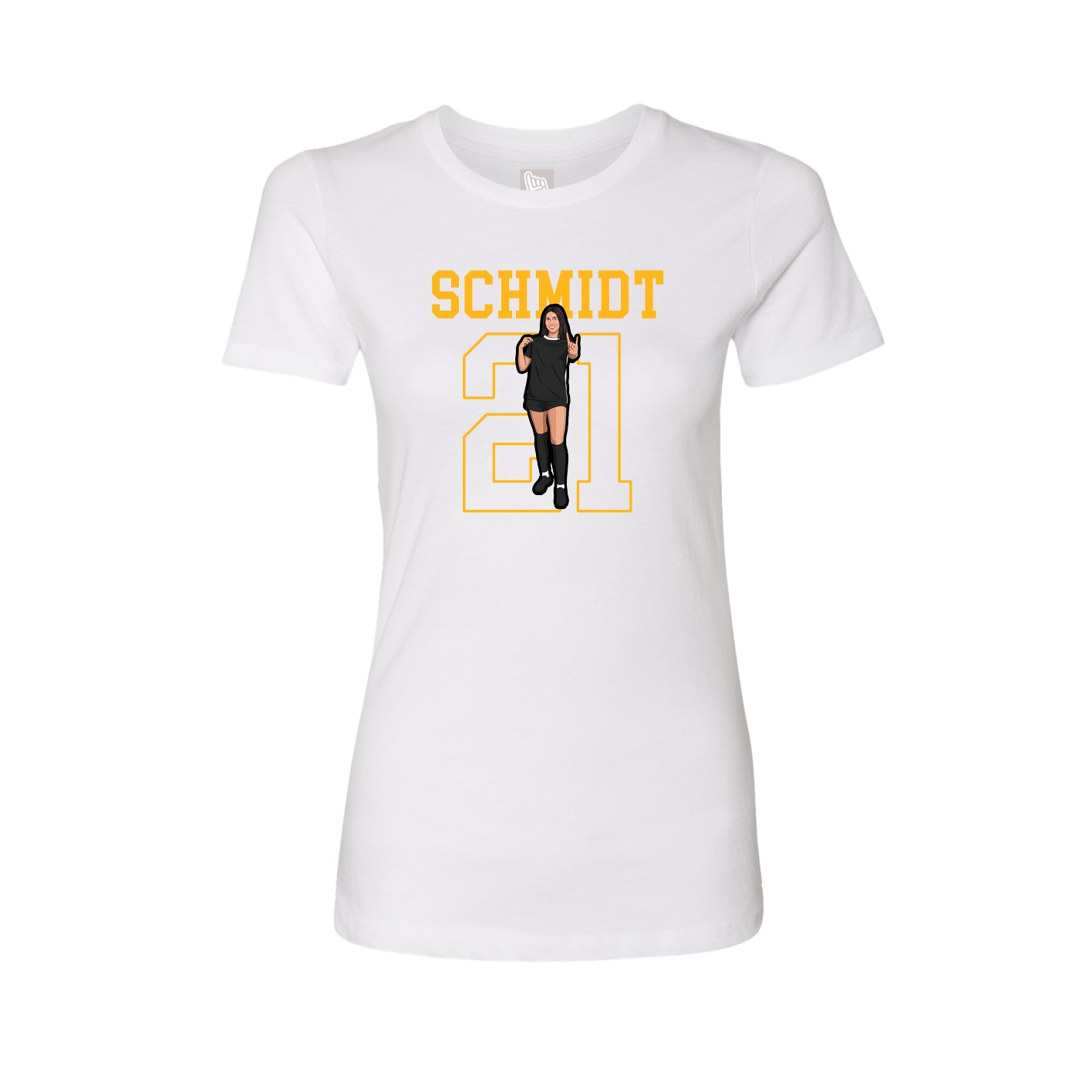 Fitted Women's Tee — Shirsey in White