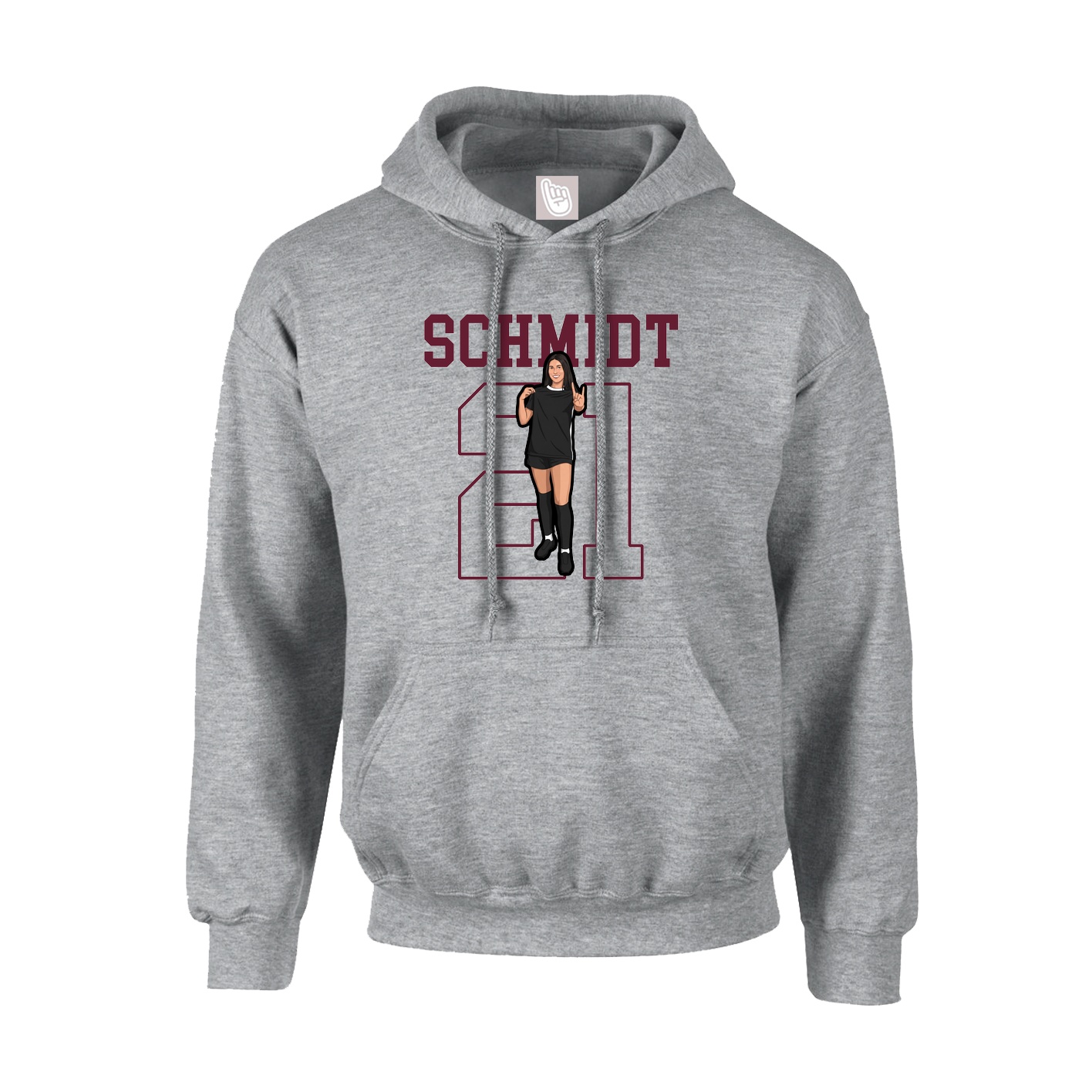 Youth Hoodie — Shirsey in Grey