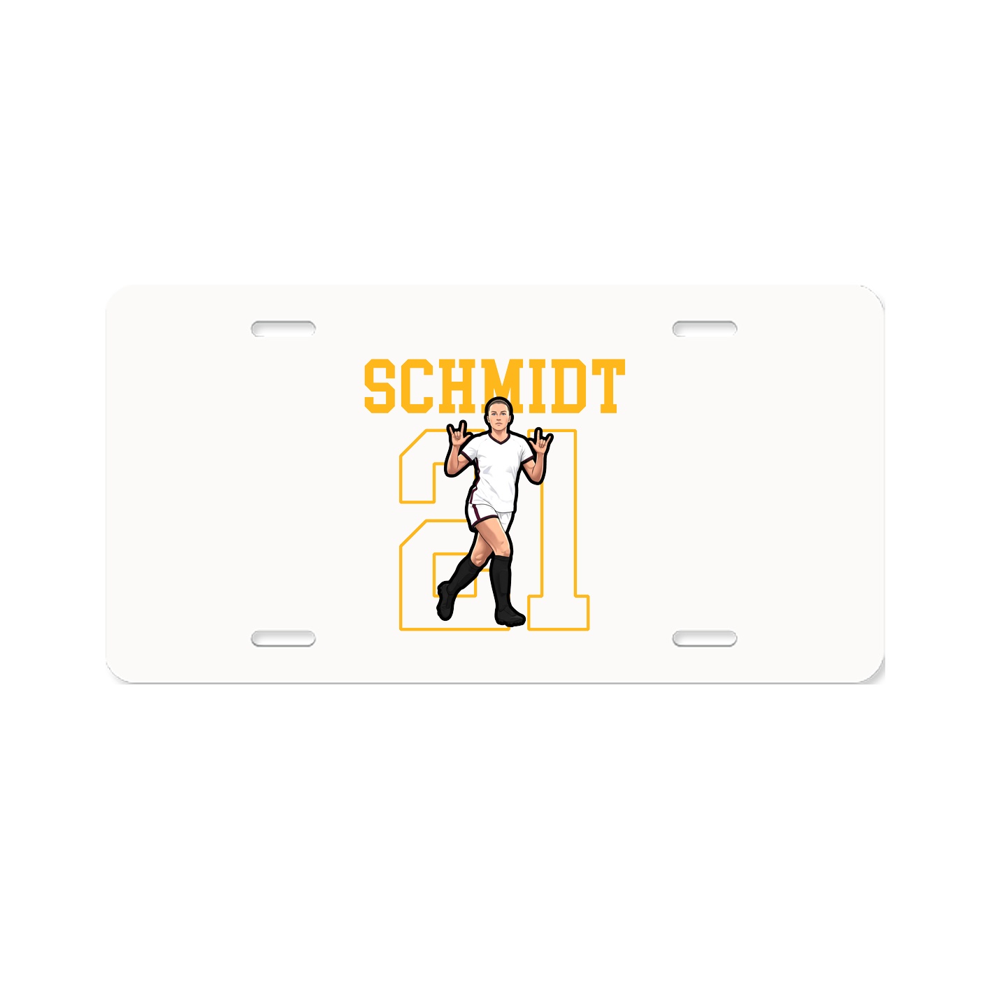 License Plate — Shirsey in Classic