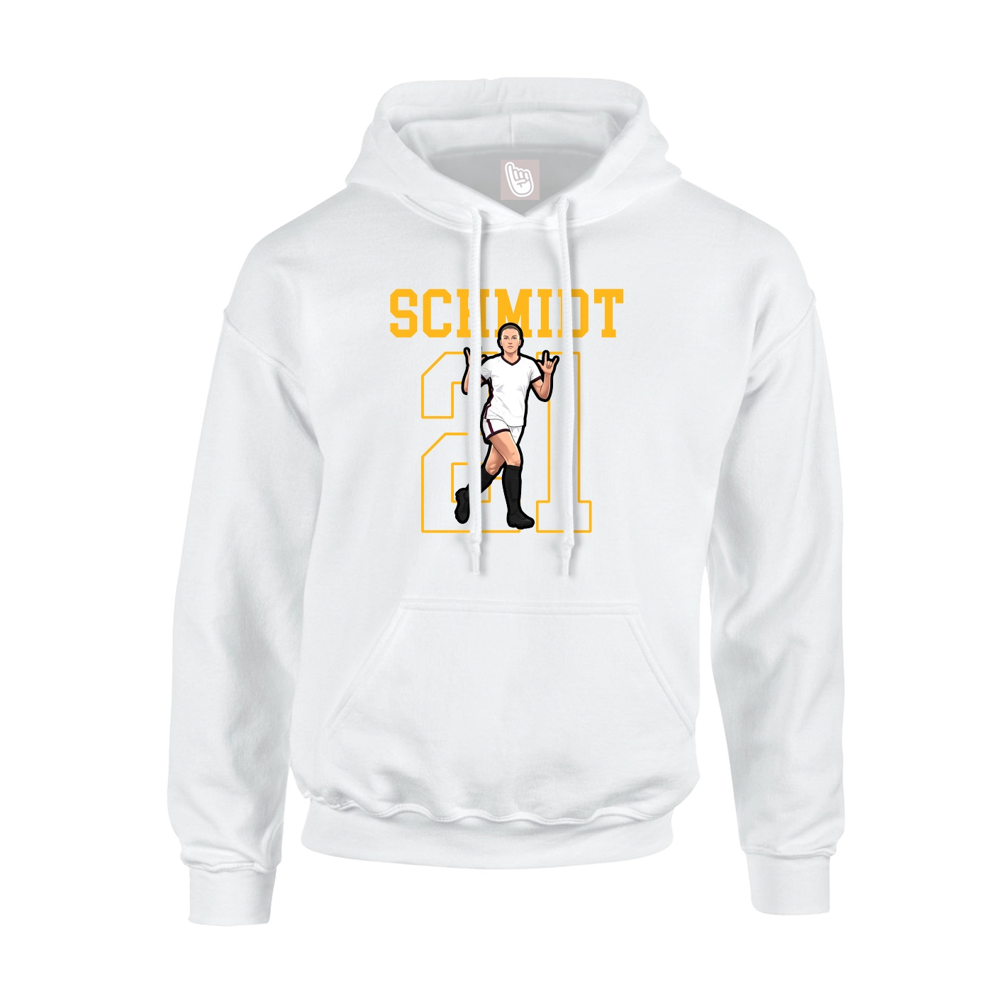 Youth Hoodie — Shirsey in White