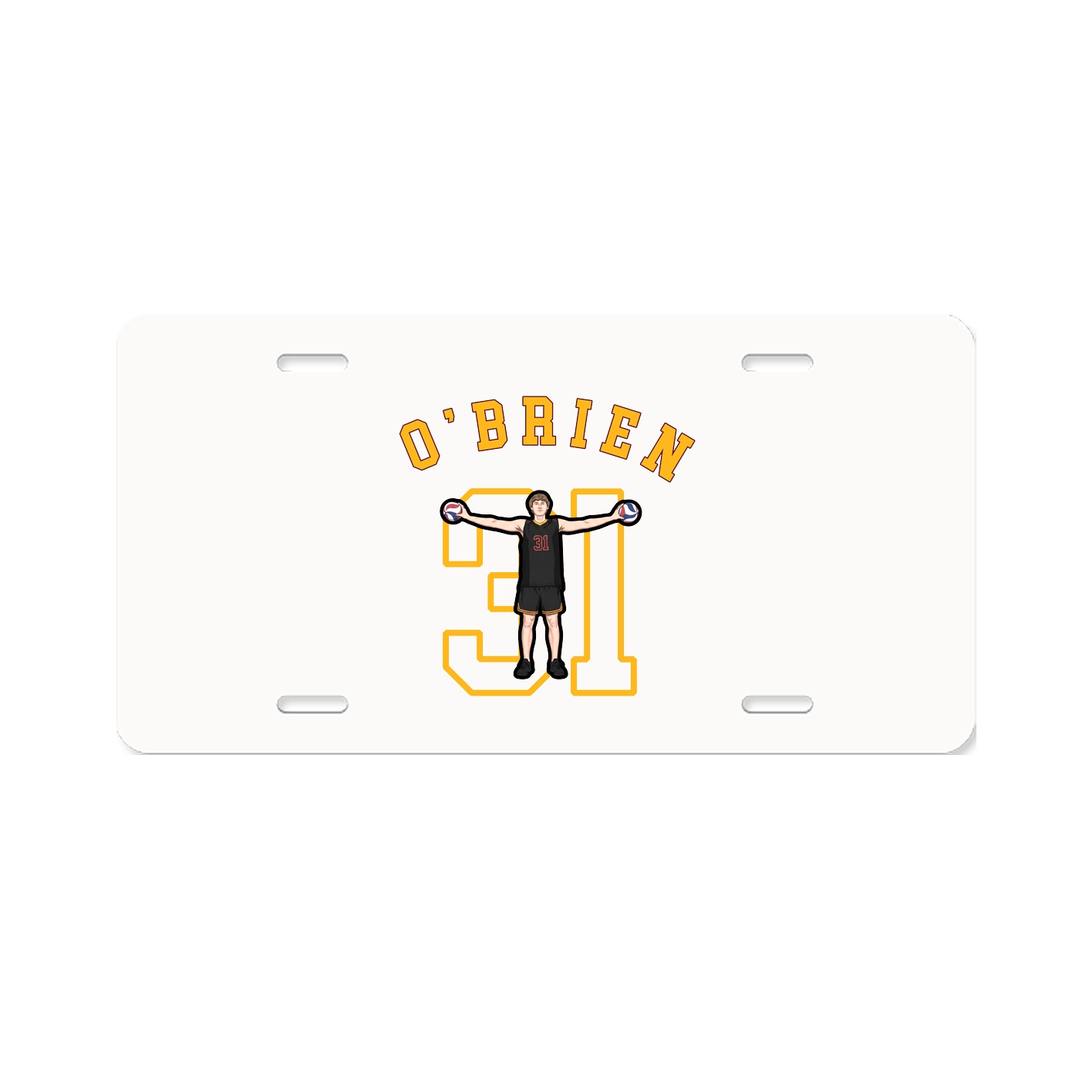 License Plate — Shirsey Arch in Classic