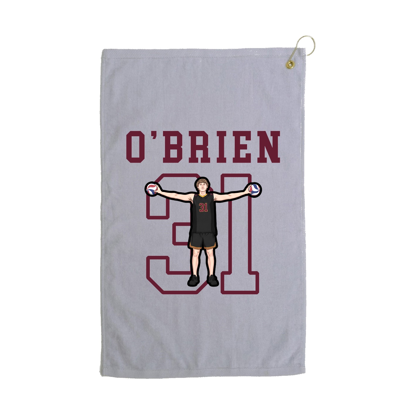 Golf Towel — Shirsey in Grey