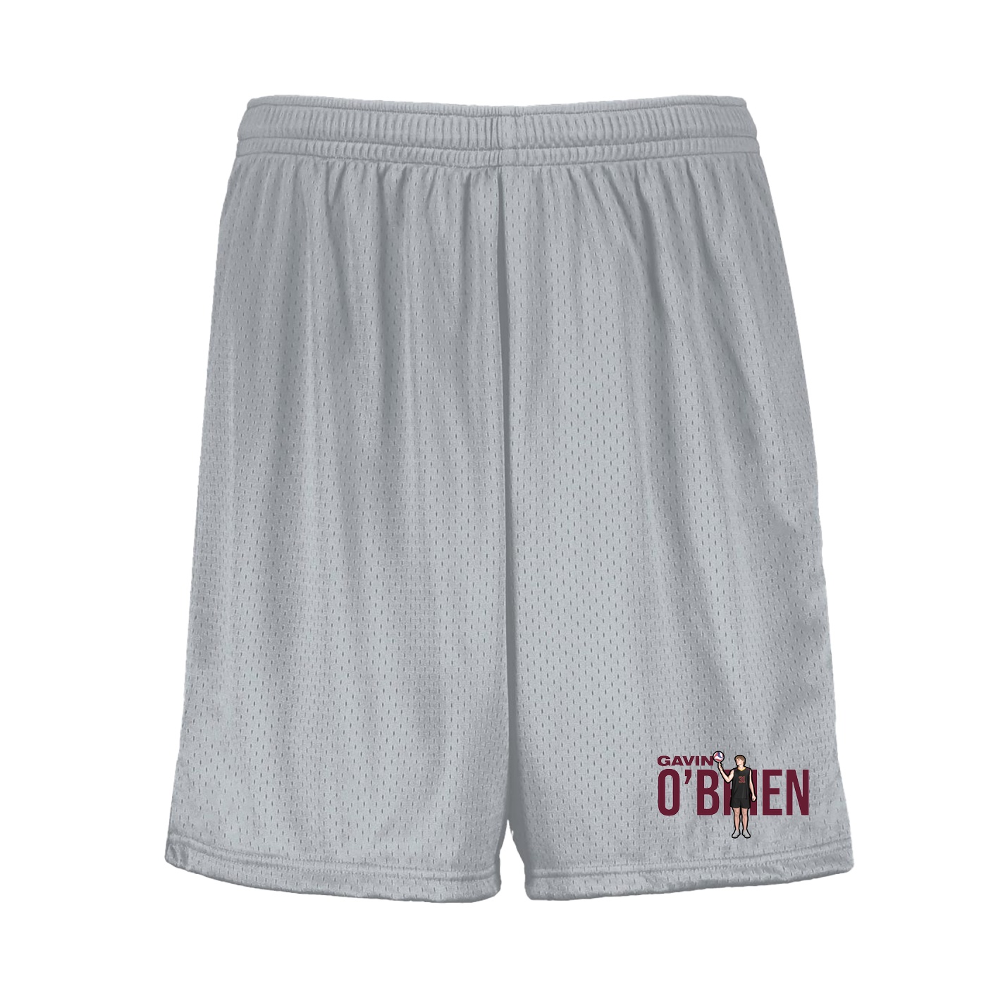 Shorts — Player Name in Silver