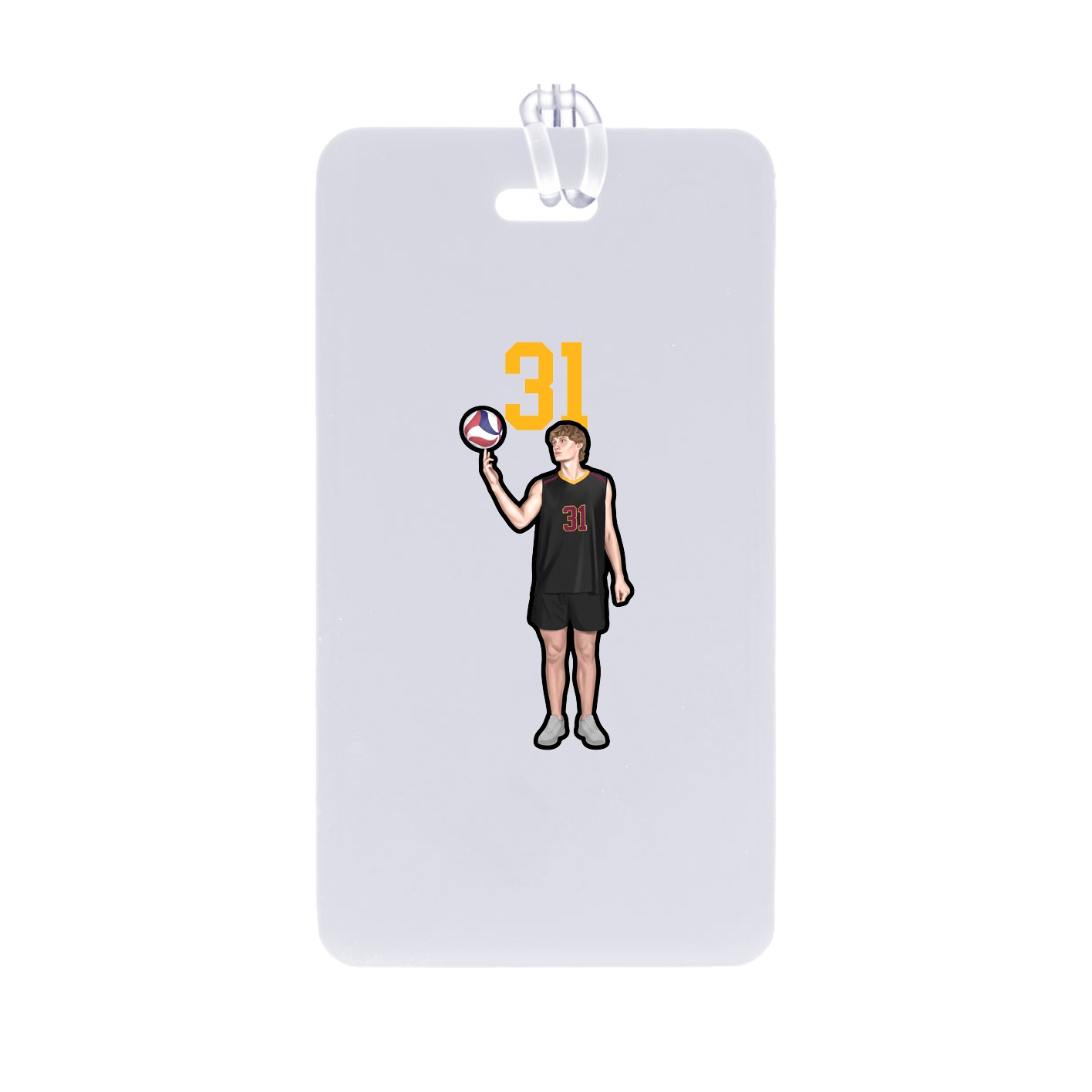 Bag Tag — Number Top in Classic