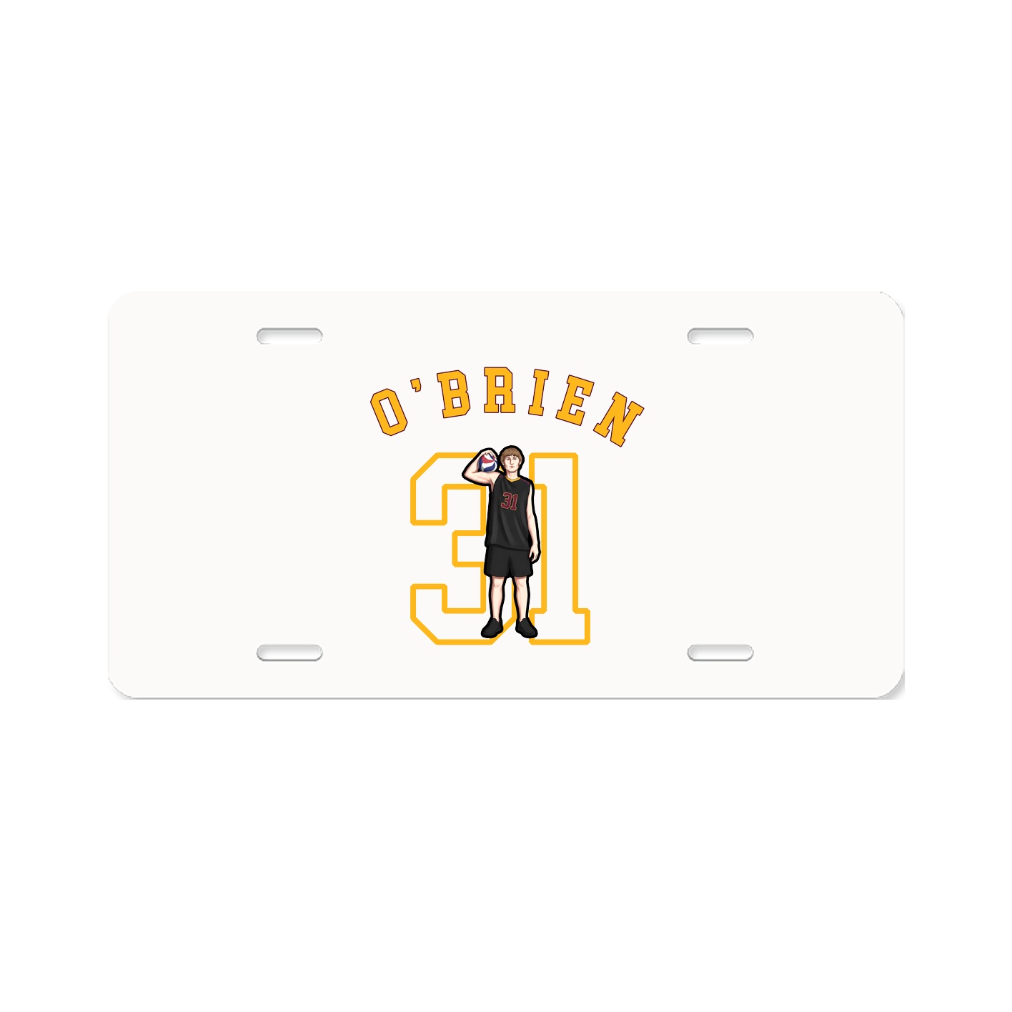 License Plate — Shirsey Arch in Classic