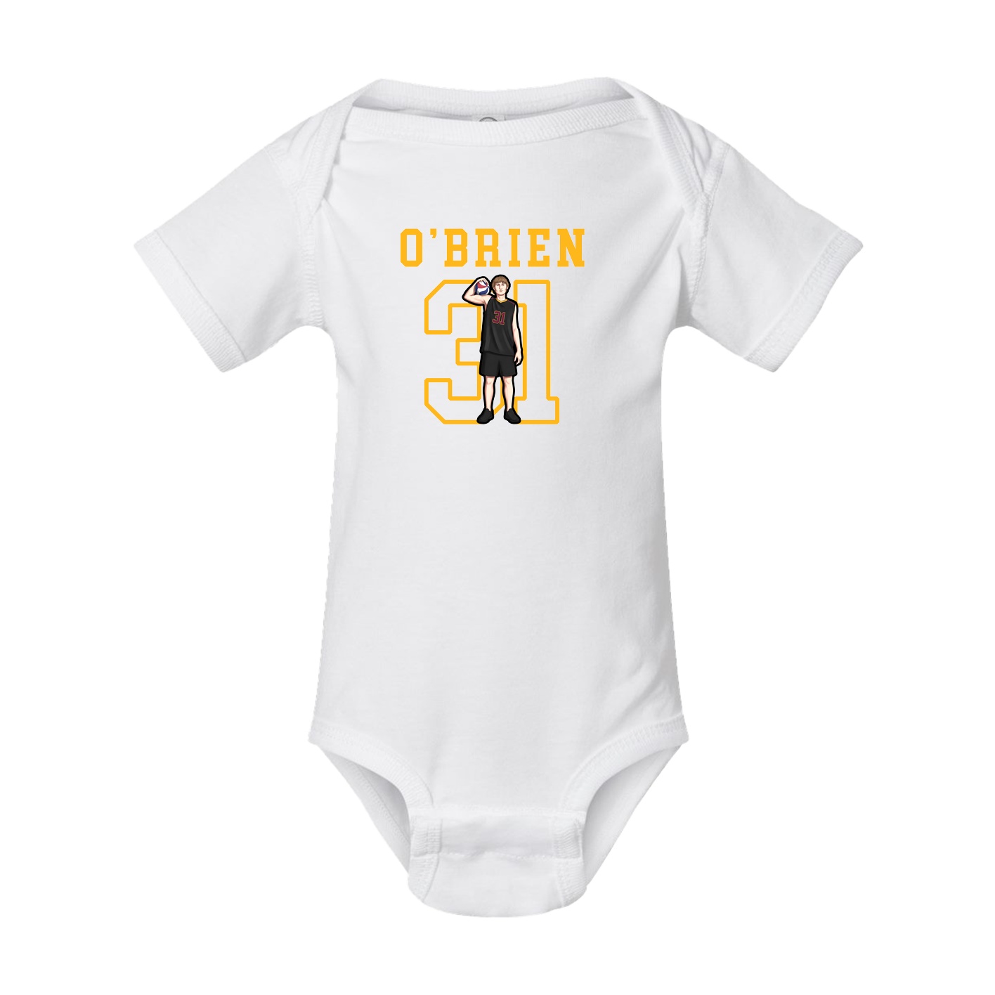 Baby Onesie — Shirsey in White