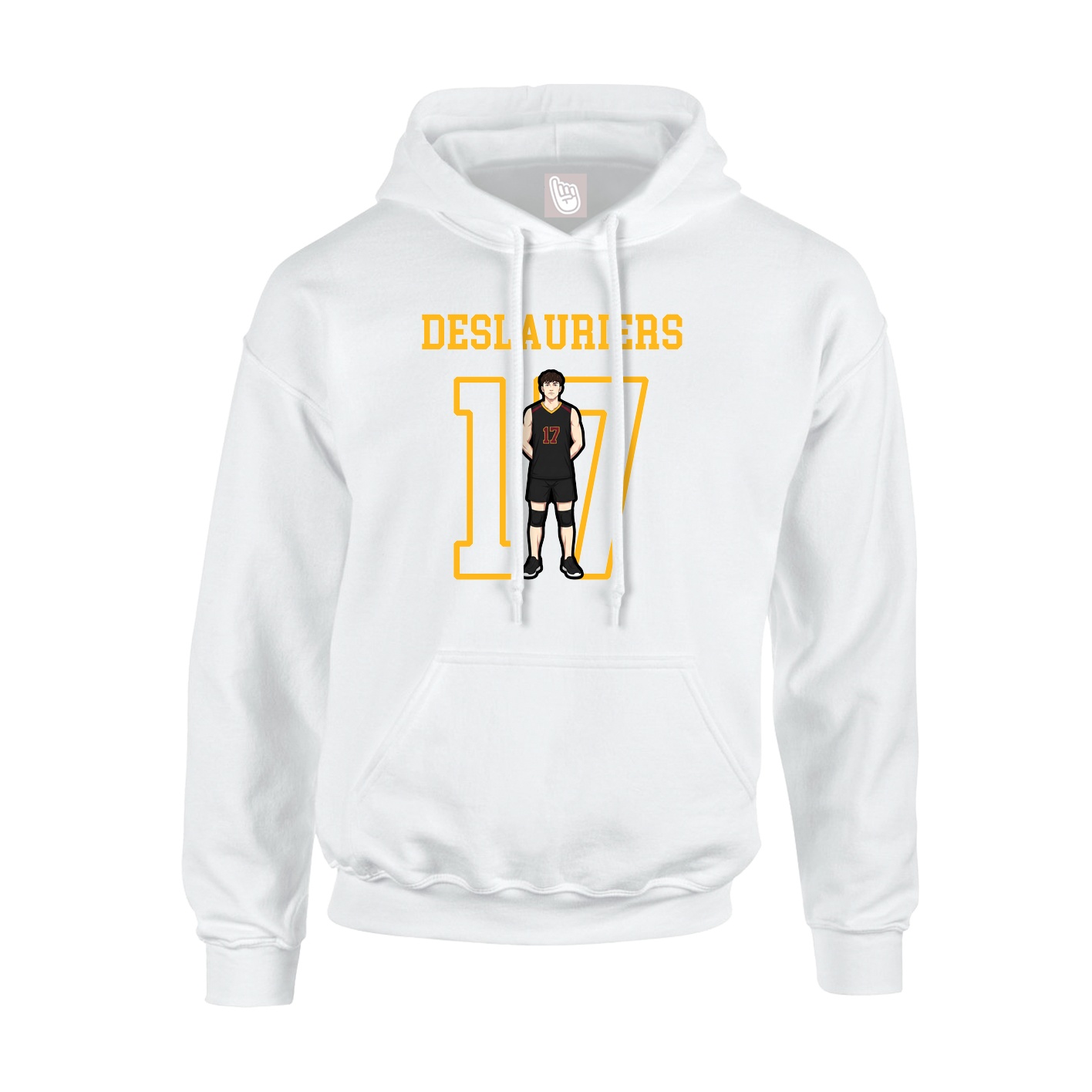 Youth Hoodie — Shirsey in White