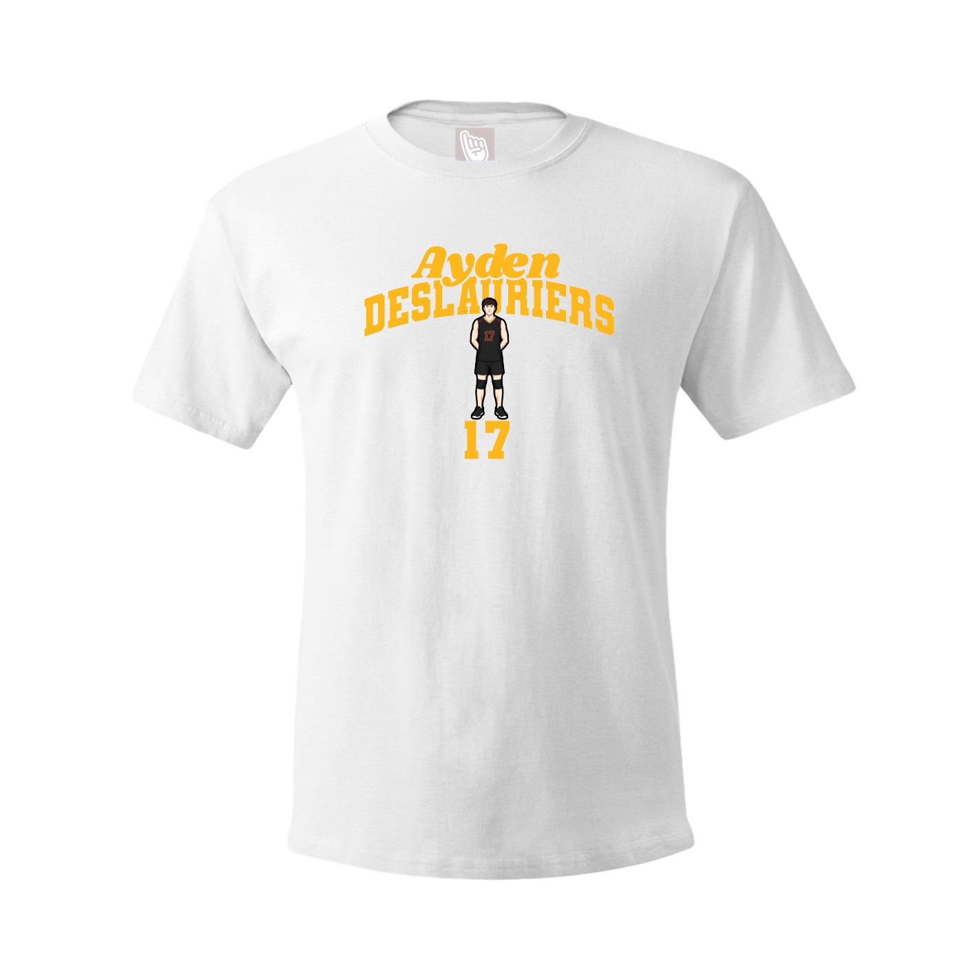 Tee — Signature Arch in White