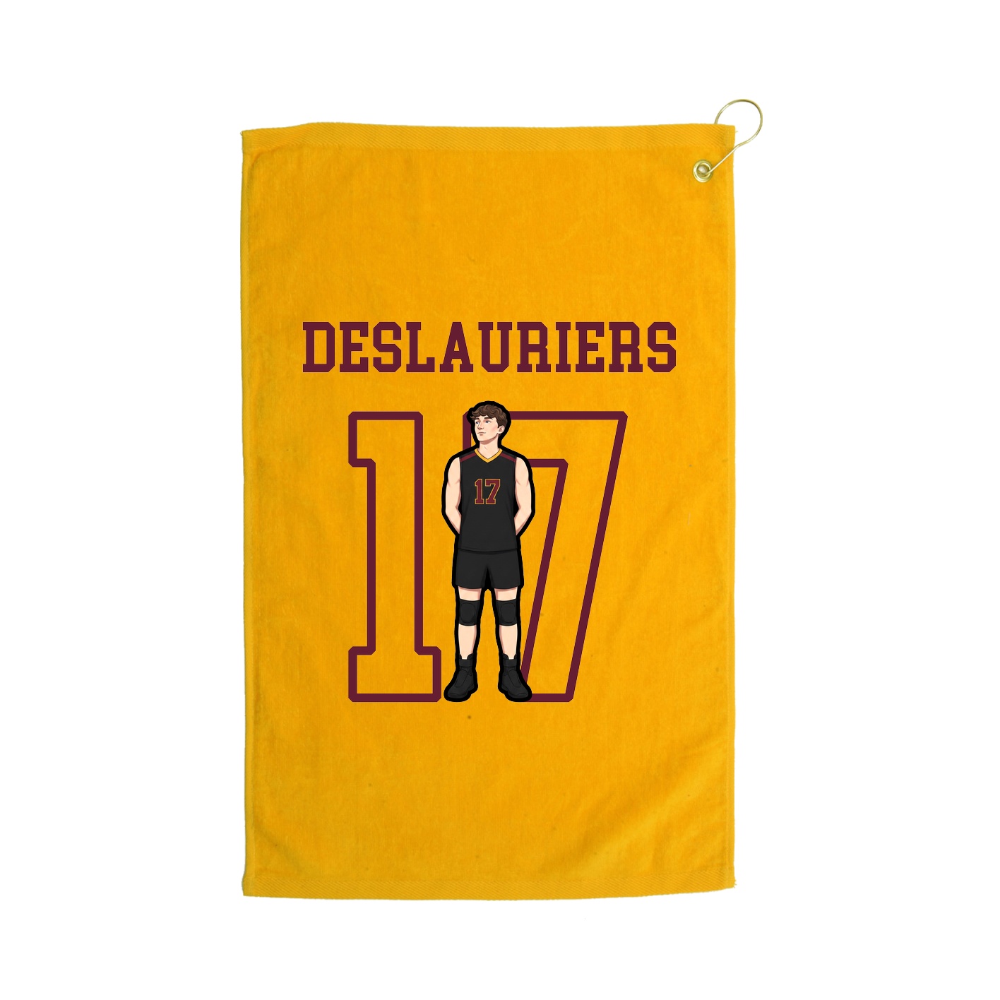 Golf Towel — Shirsey in Gold