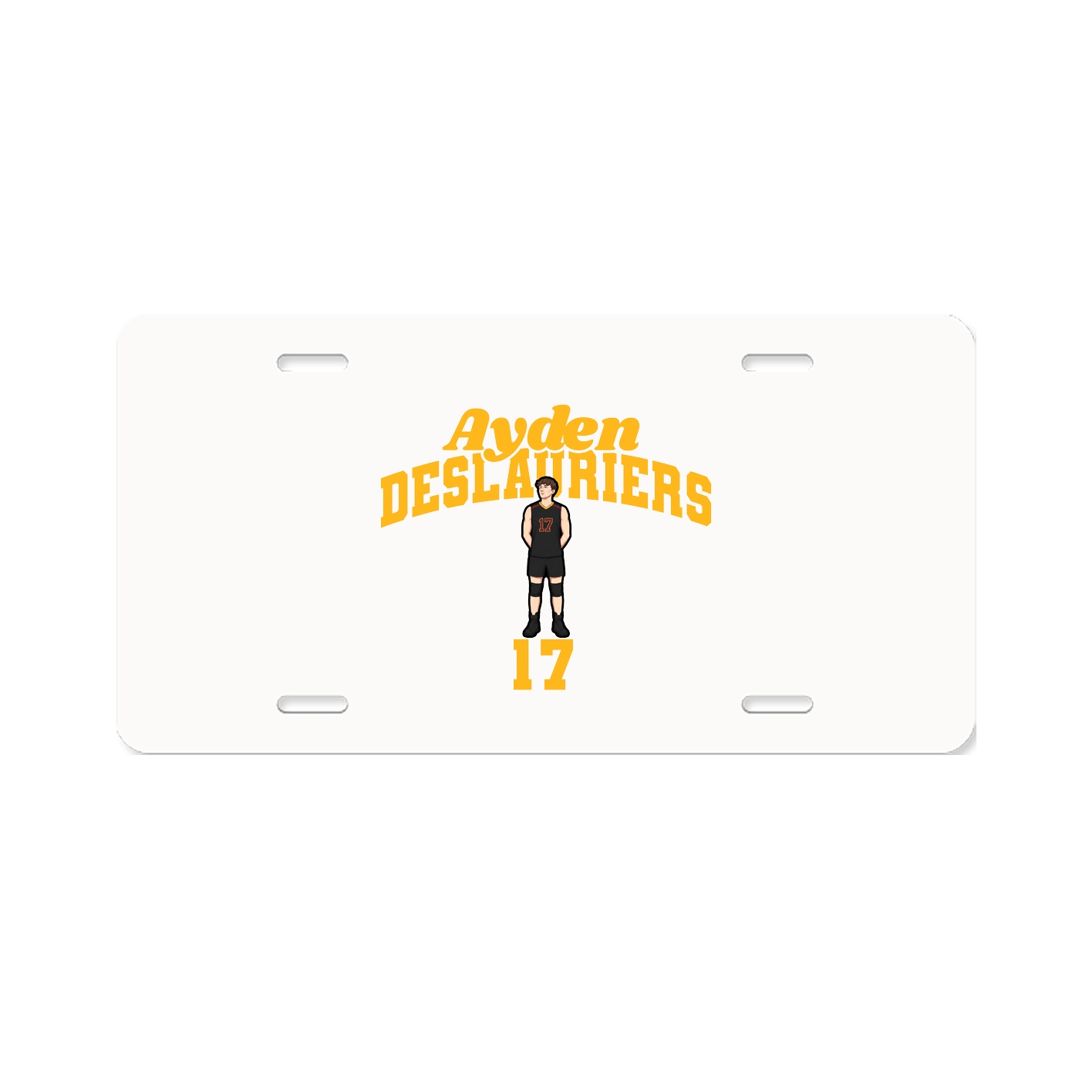 License Plate — Signature Arch in Classic